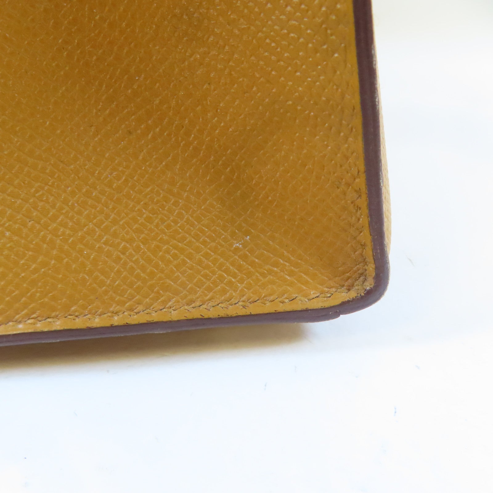 HERMES Epsom皮革Kelly 28金扣手挽肩背兩用袋Caramel/啡色