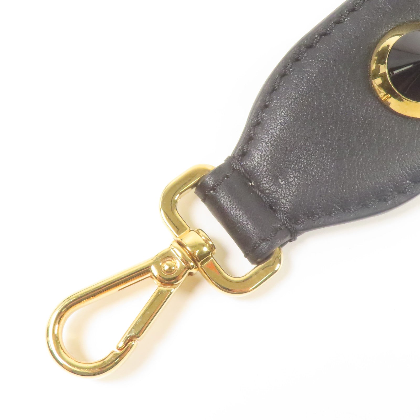 FENDI 牛皮皮革Strap金扣肩背帶