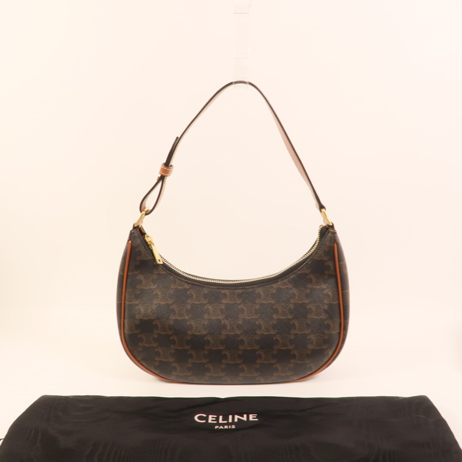 CELINE 塗層帆布Ava肩背袋