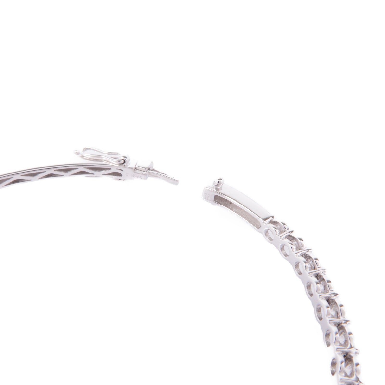 JEWELRY 18K白金Diamond Bracelet鑽石手鐲