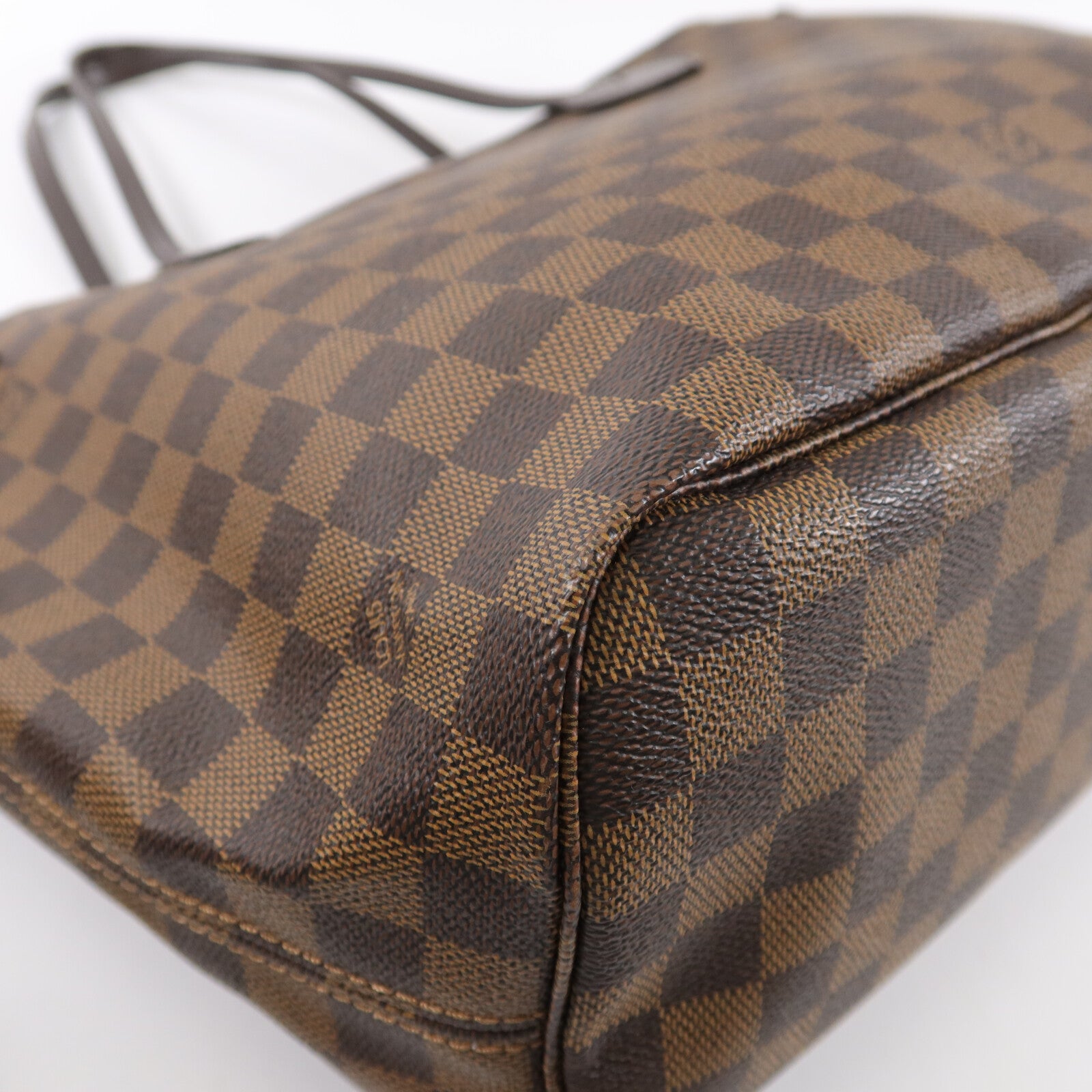 LOUIS VUITTON Damier Neverfull MM手挽袋/肩背袋