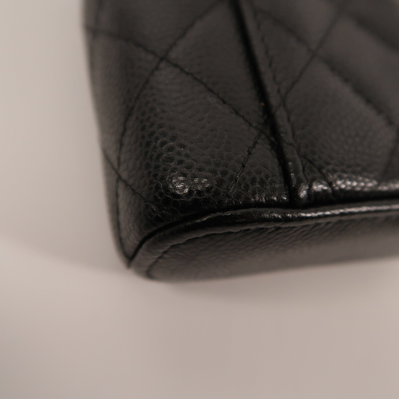 CHANEL 牛皮皮革Small Vanity With Chain鏈帶肩背袋
