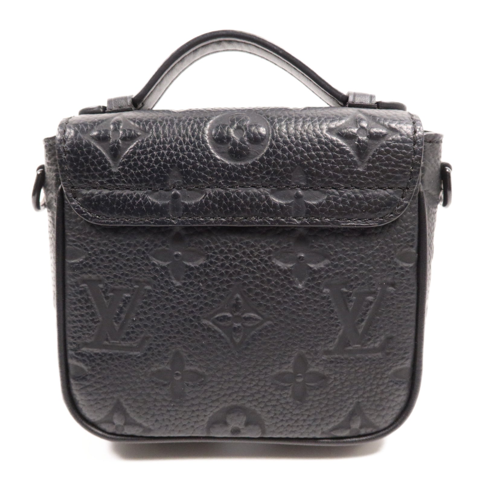 LOUIS VUITTON Monogram Taurillon Pico S-Lock手挽肩背兩用袋
