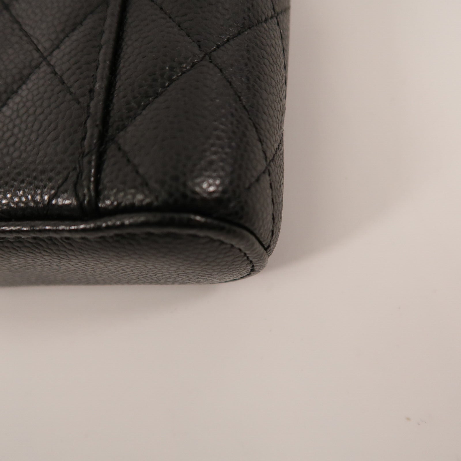 CHANEL 牛皮皮革Small Vanity With Chain鏈帶肩背袋