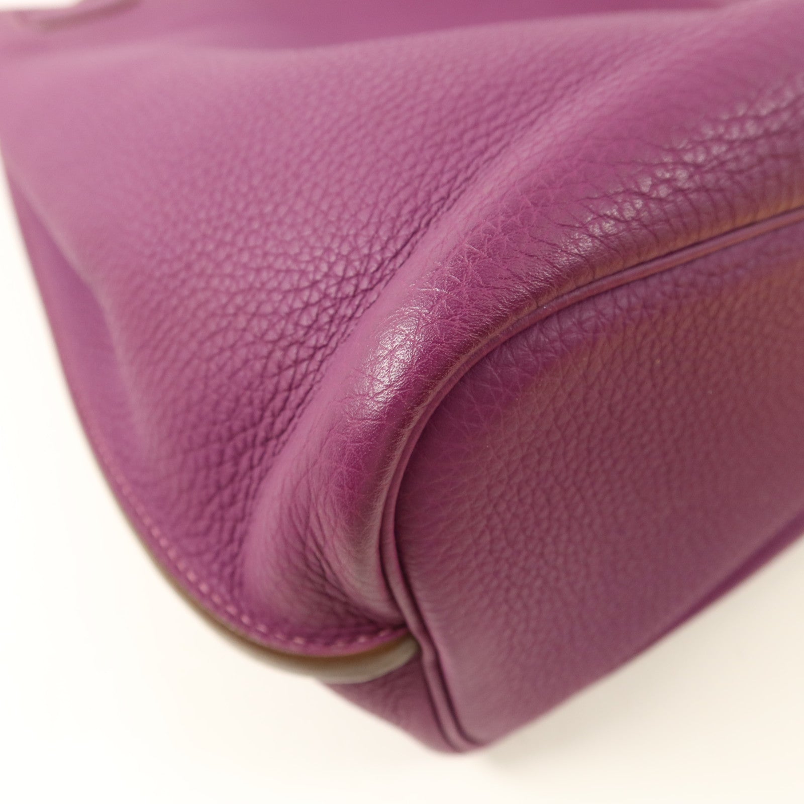 HERMES Clemence皮革So Kelly 22肩背袋Anemone
