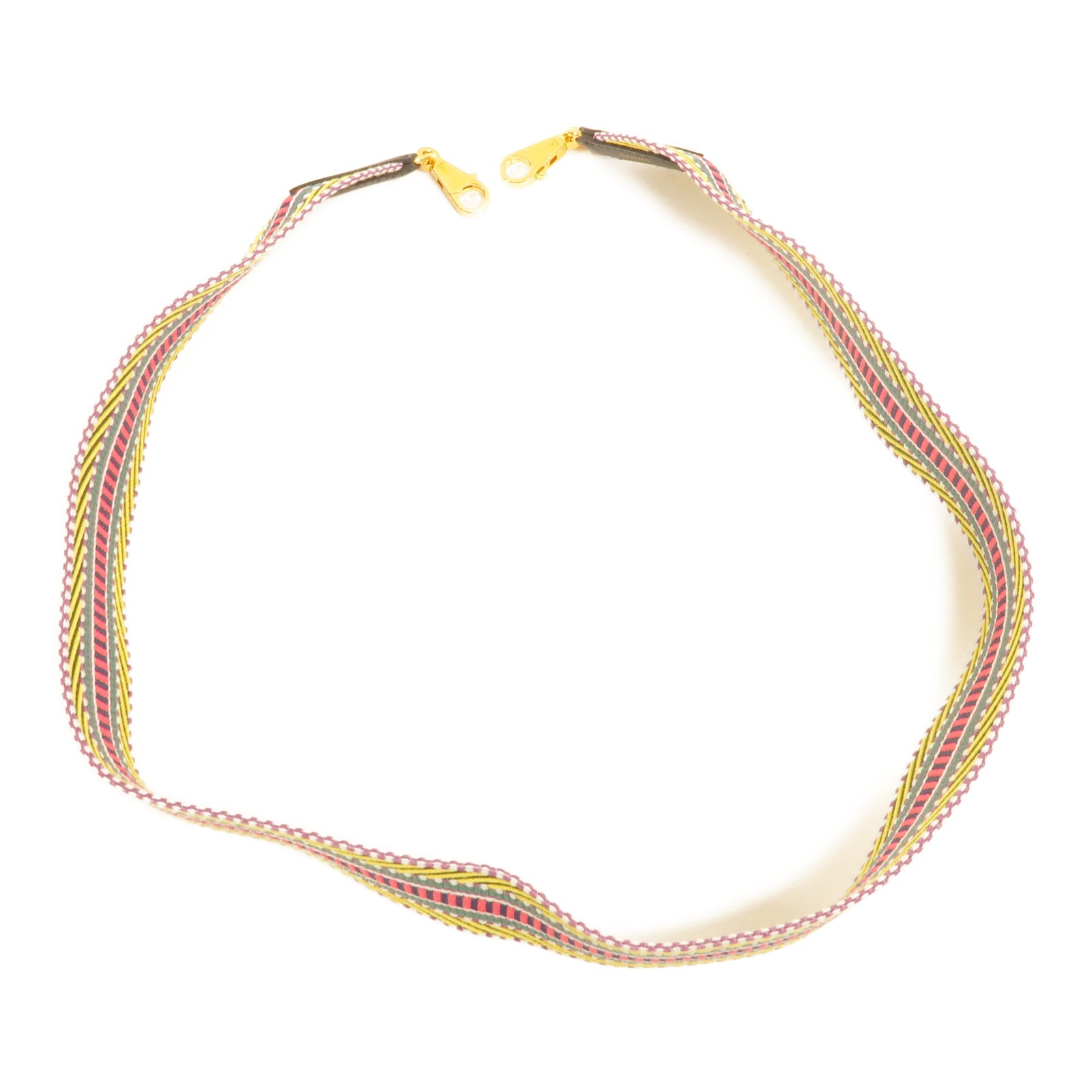 HERMES Swift皮革/帆布Sangle Cavale Bag Strap 50mm肩帶