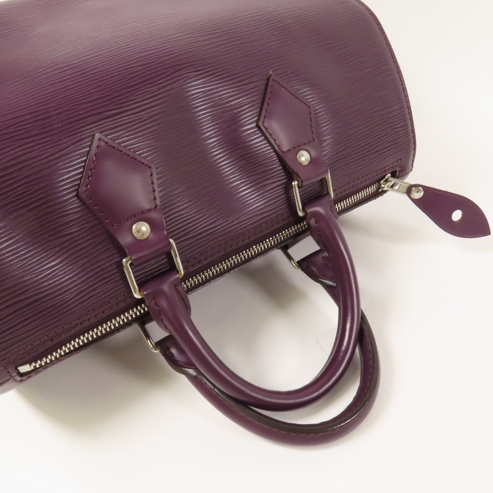 LOUIS VUITTON Epi Speedy 30銀扣手挽袋