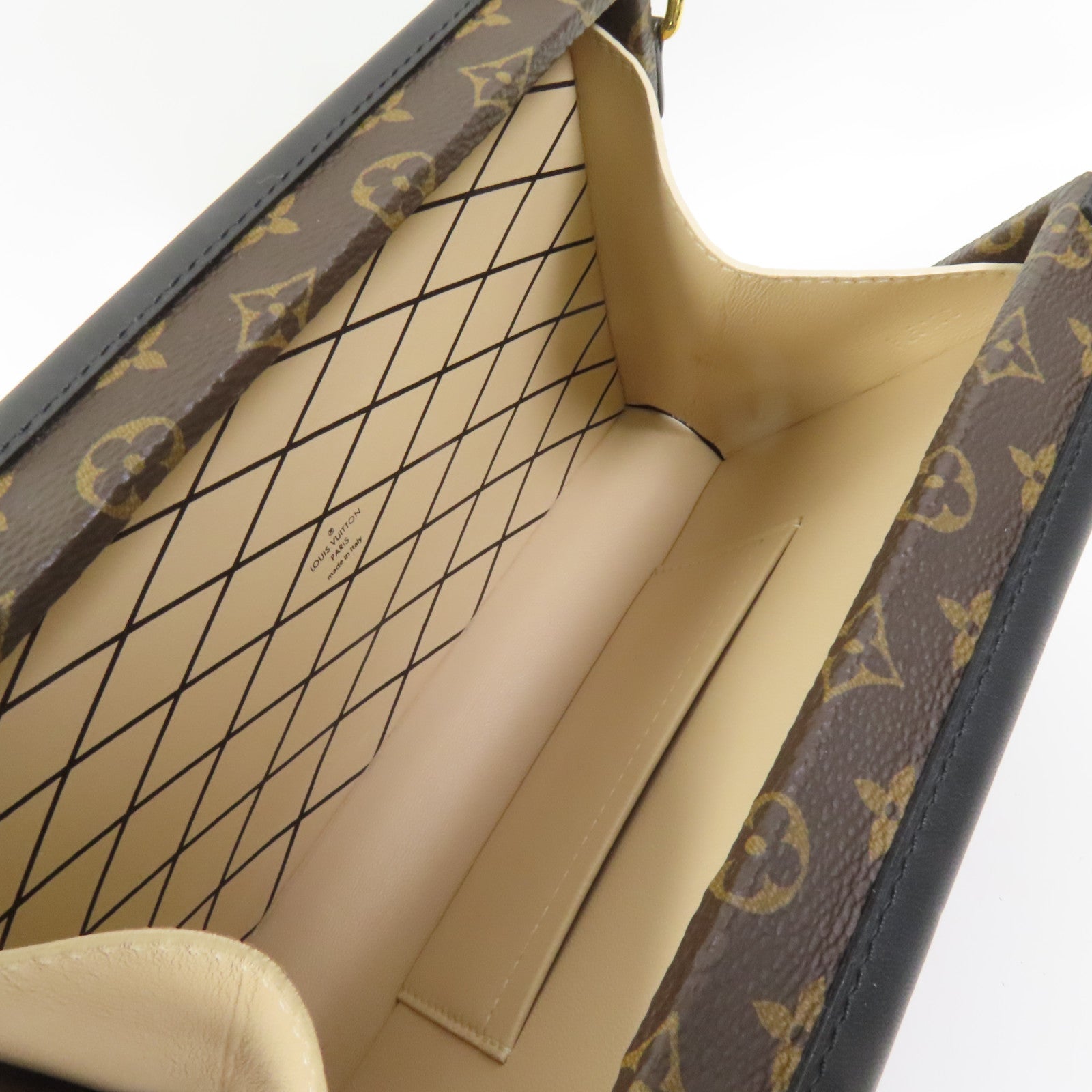 LOUIS VUITTON 【激減優惠】Monogram Petite Malle金扣肩背袋