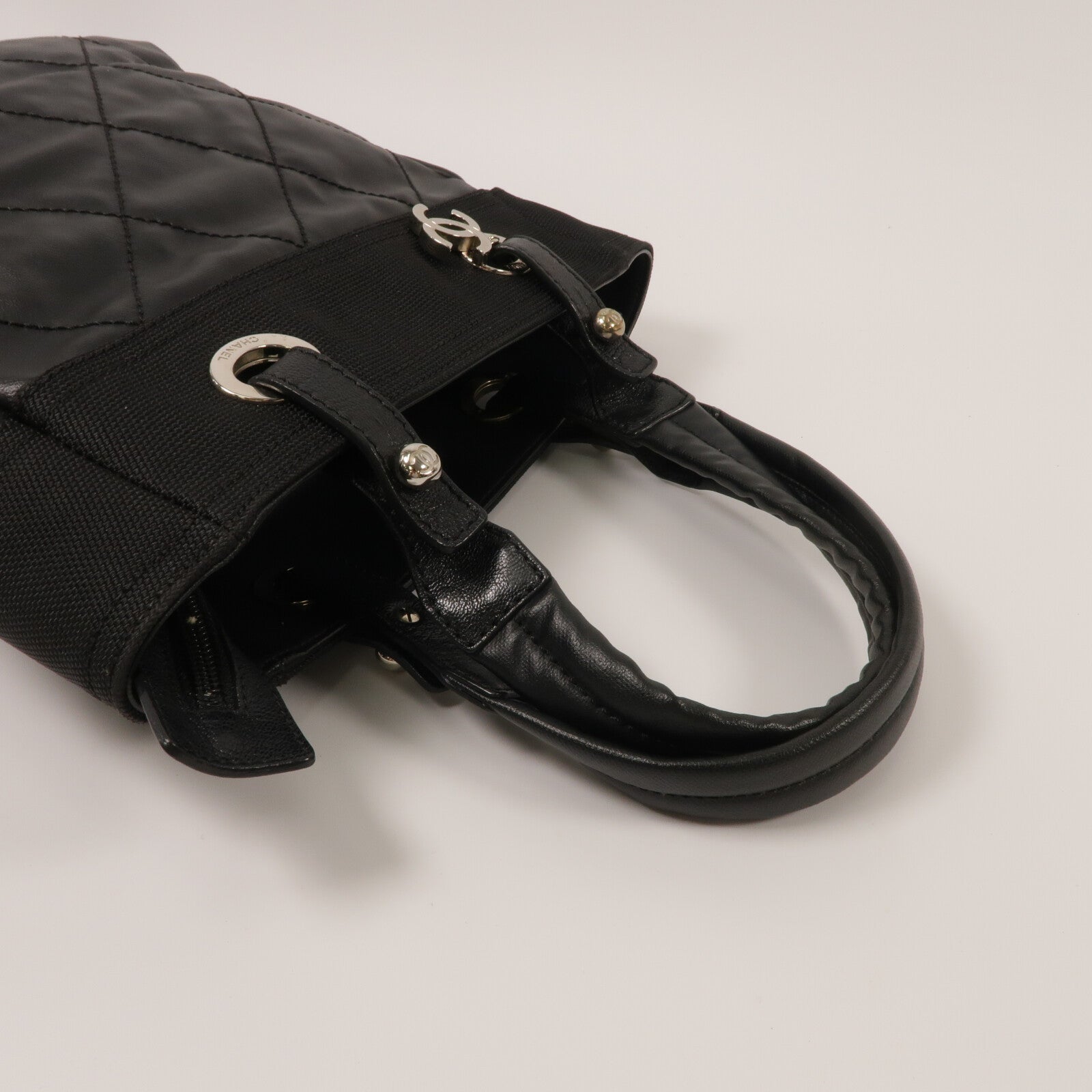 CHANEL 帆布/尼龍Tote Bag肩背袋
