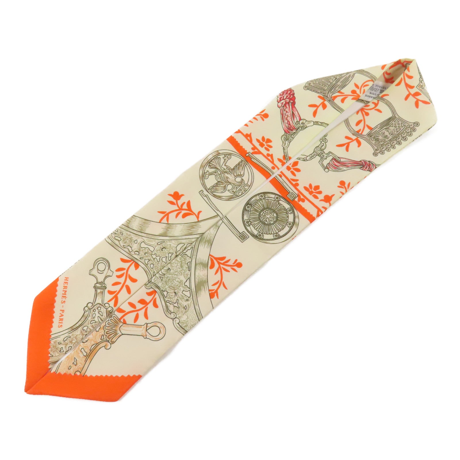 HERMES 絲質Twilly絲巾
