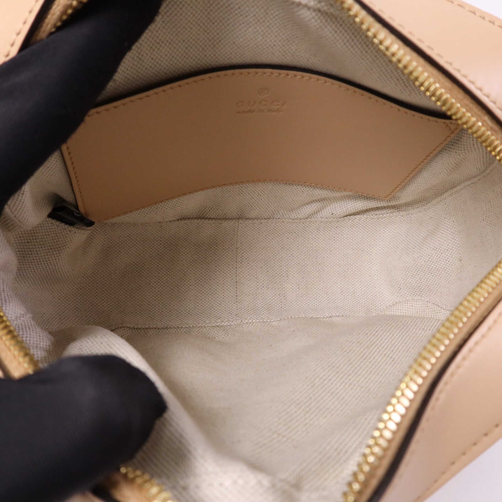 GUCCI 【激減優惠】牛皮皮革GG Matelasse Small Shoulder金扣肩背袋