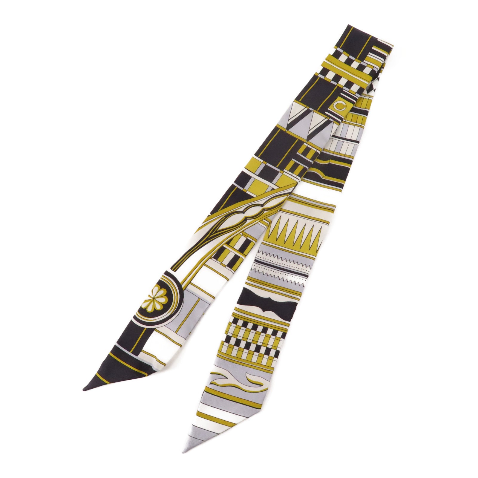 HERMES 絲質Twilly絲巾