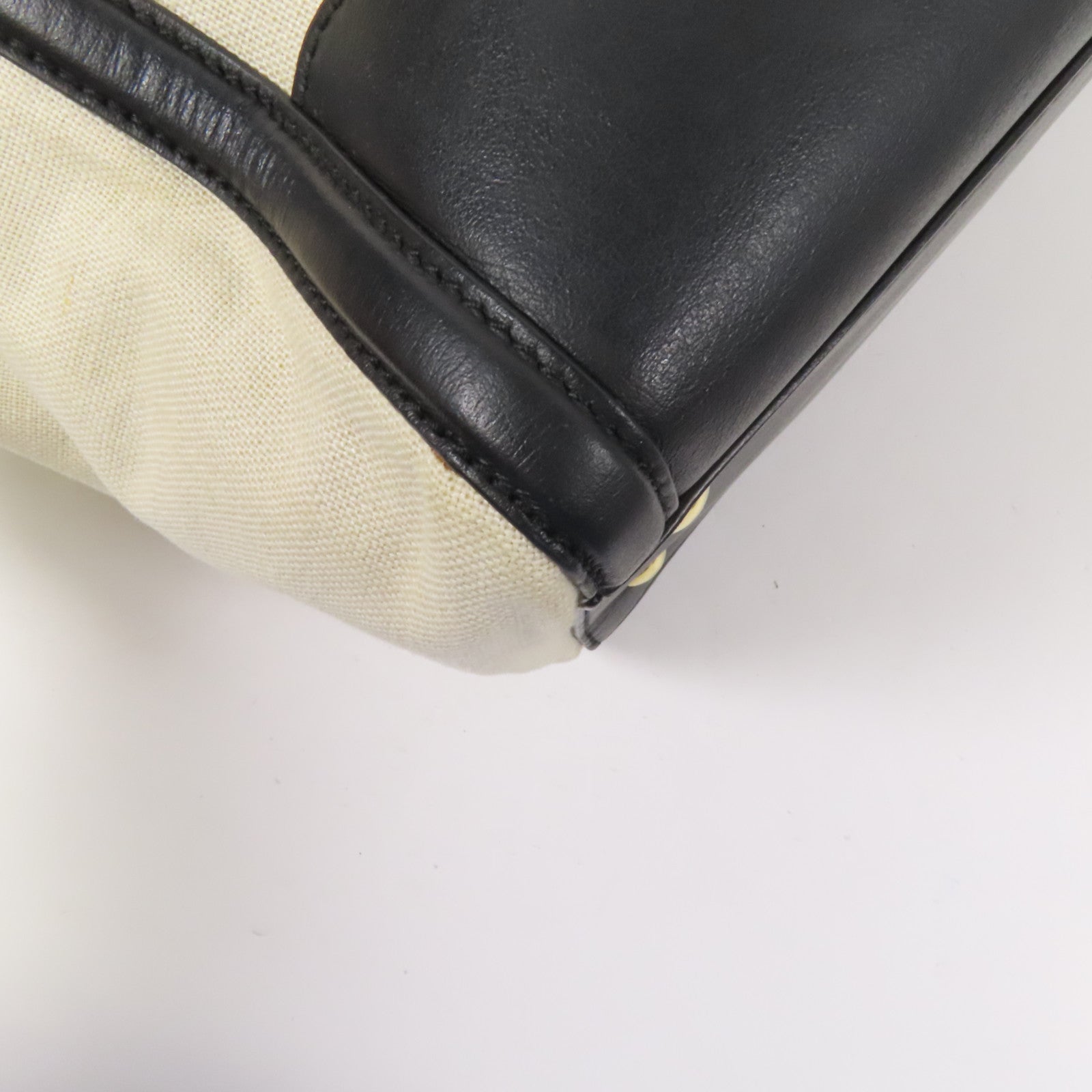 Salvatore Ferragamo 帆布2 Way Bag金扣手挽肩背兩用袋