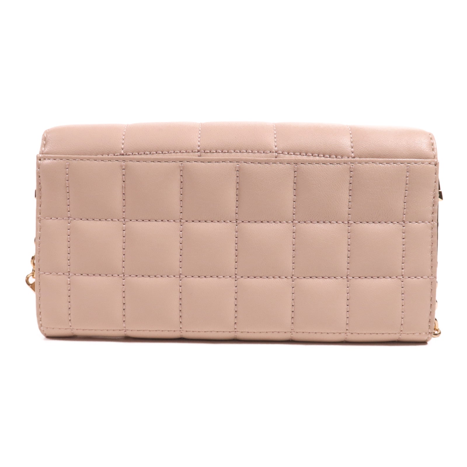 Michael Kors 羊皮皮革Soho Large Quilted Leather Shoulder Bag金扣鏈帶肩背袋