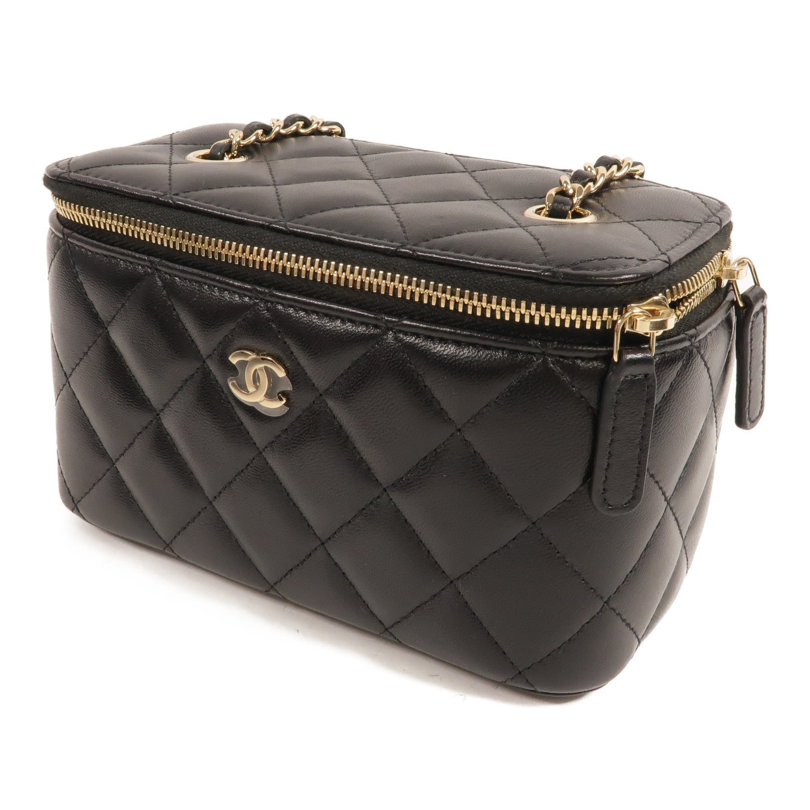 CHANEL 羊皮皮革Vanity Case肩背袋