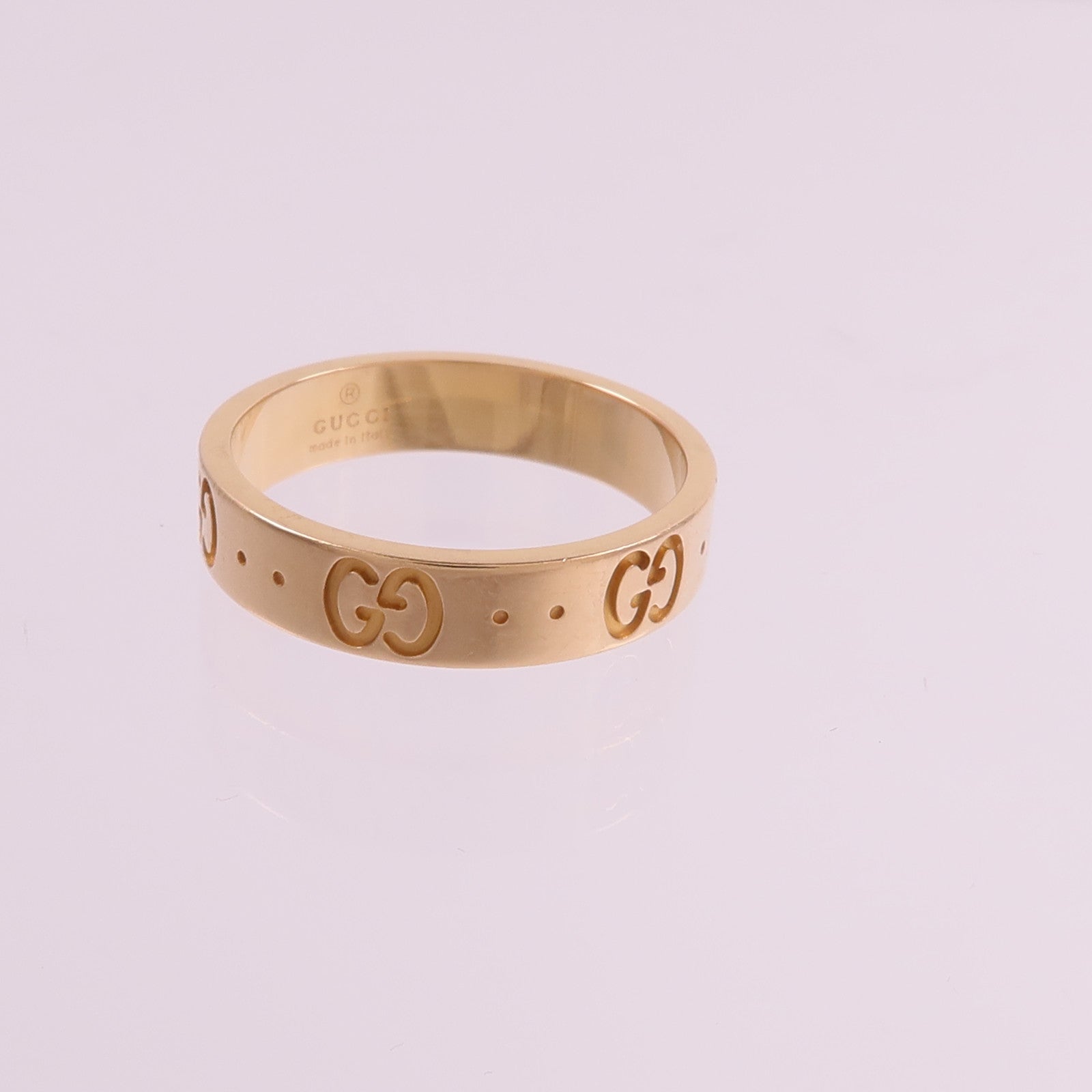 GUCCI 18K玫瑰金Gucci Icon Ring戒指