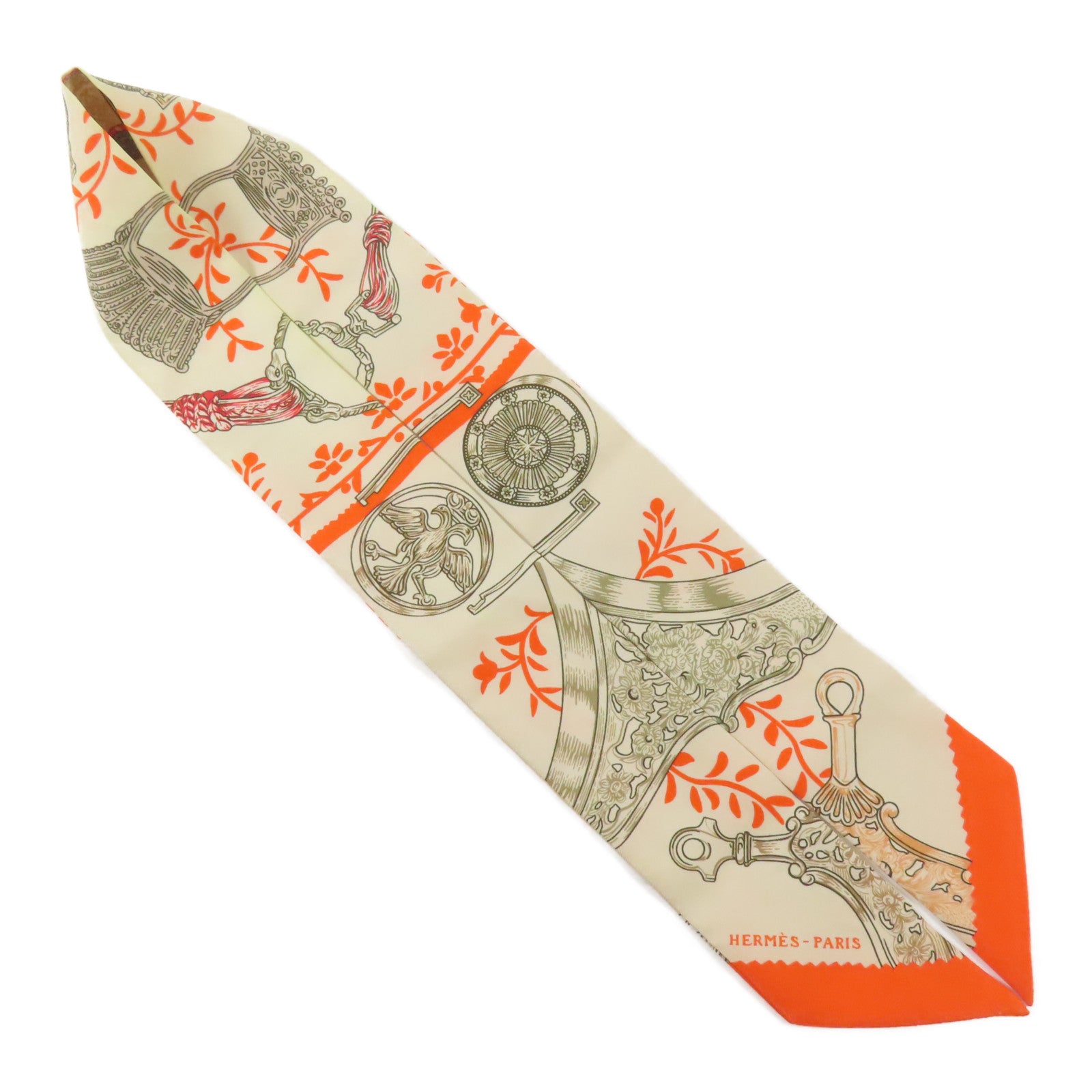 HERMES 絲質Twilly絲巾