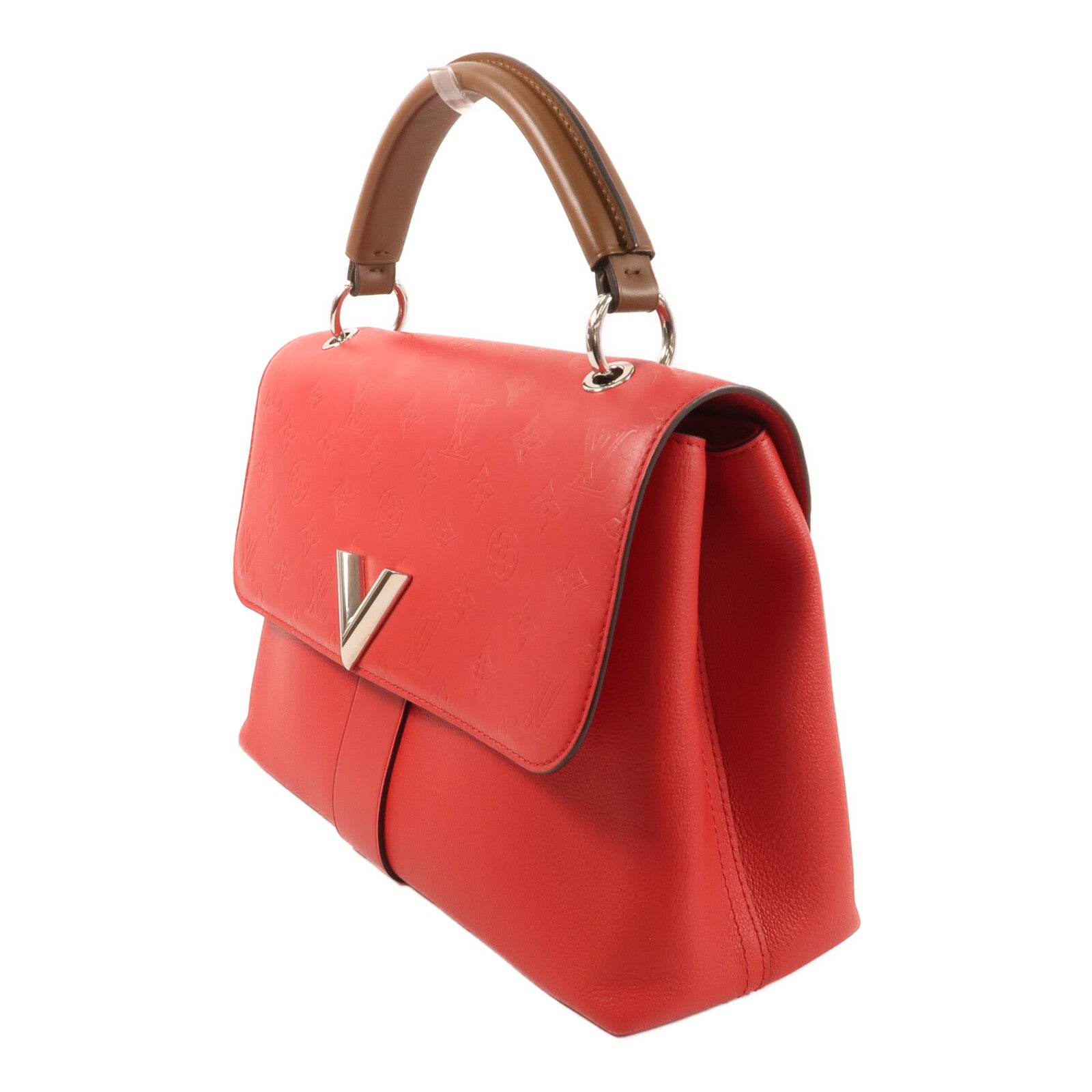 LOUIS VUITTON 【激減優惠】牛皮皮革Very One銀扣手挽肩背兩用袋