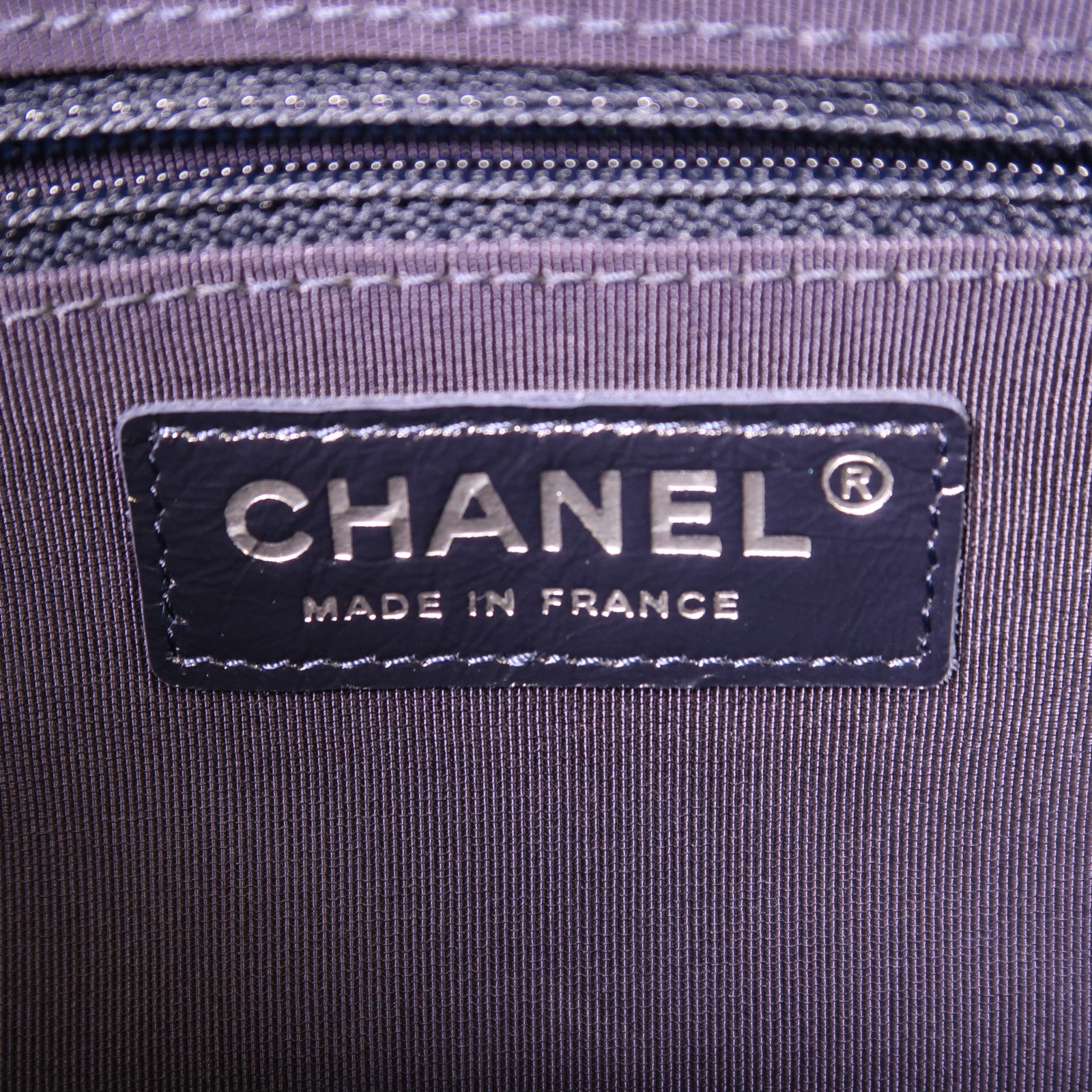 CHANEL 粗花呢/皮革Gabrielle Medium鏈帶肩背袋