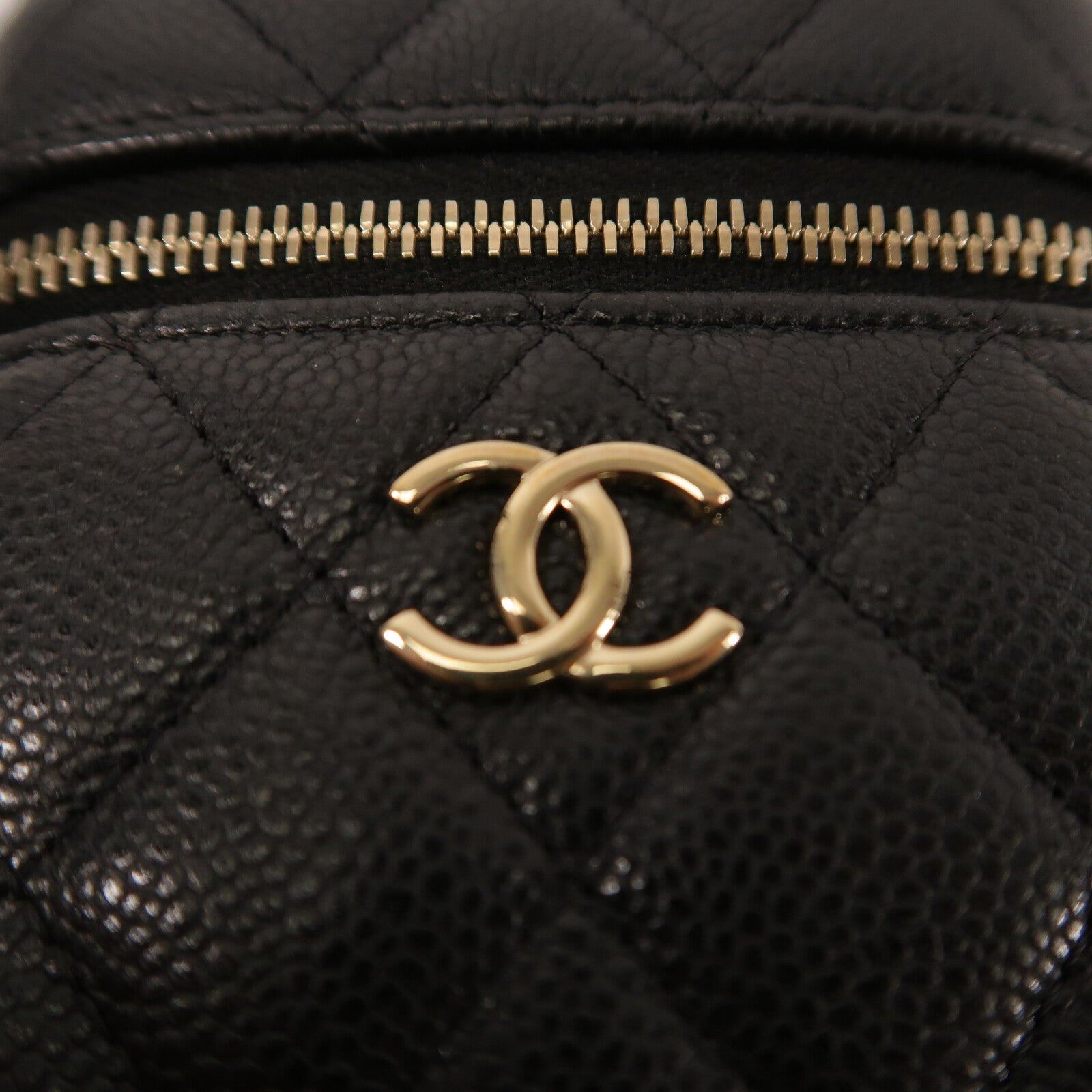 CHANEL 牛皮皮革Small Vanity With Chain鏈帶肩背袋