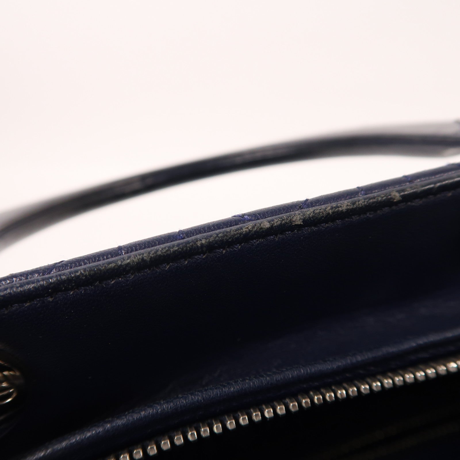 Dior 羊皮皮革Lady Dior Large銀扣手挽肩背兩用袋