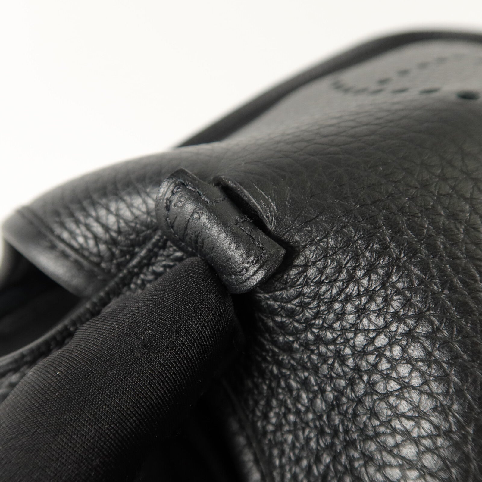 HERMES Clemence皮革Evelyne TPM肩背袋Noir
