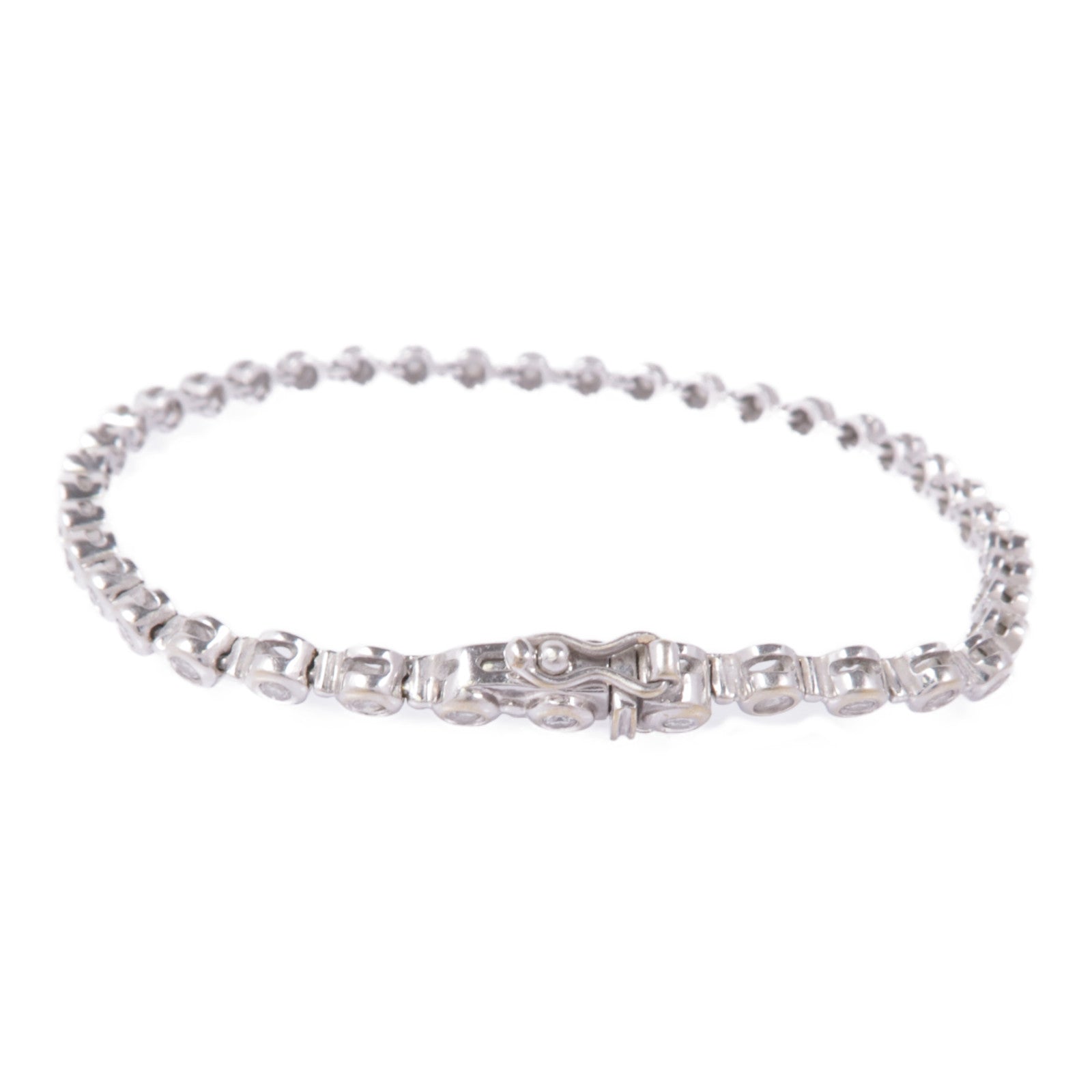 JEWELRY 【激減優惠】18K白金Diamond Bracelet鑽石手鏈