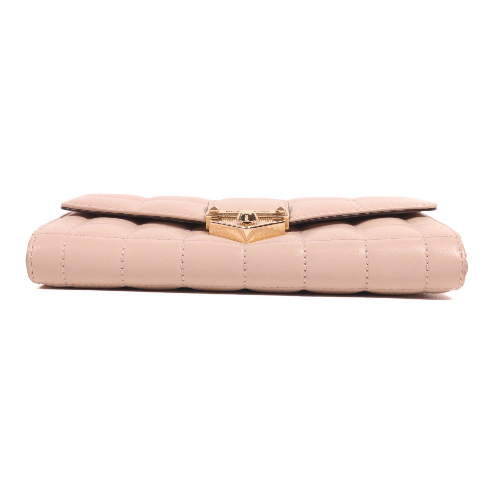 Michael Kors 羊皮皮革Soho Large Quilted Leather Shoulder Bag金扣鏈帶肩背袋