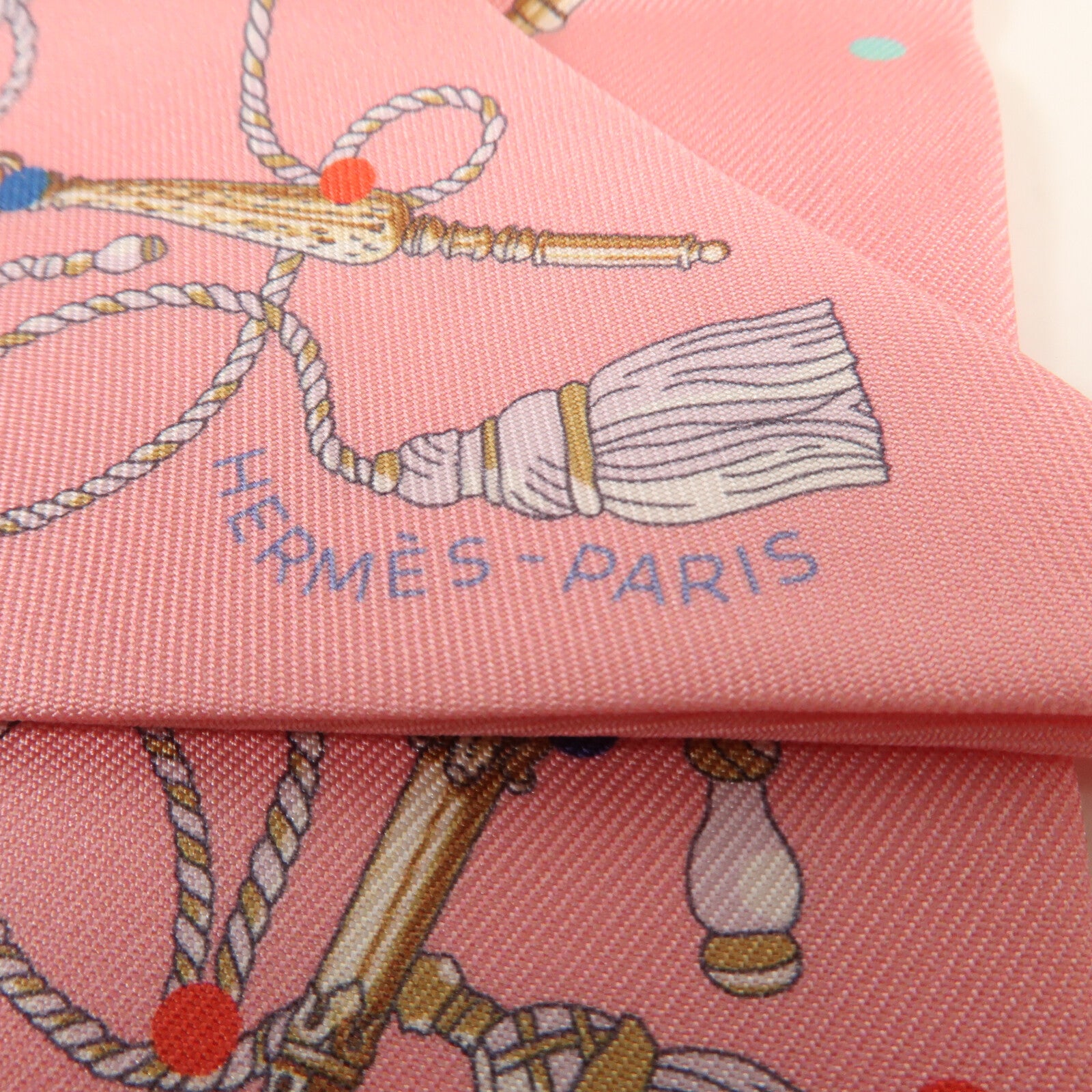 HERMES 絲質Twilly絲巾