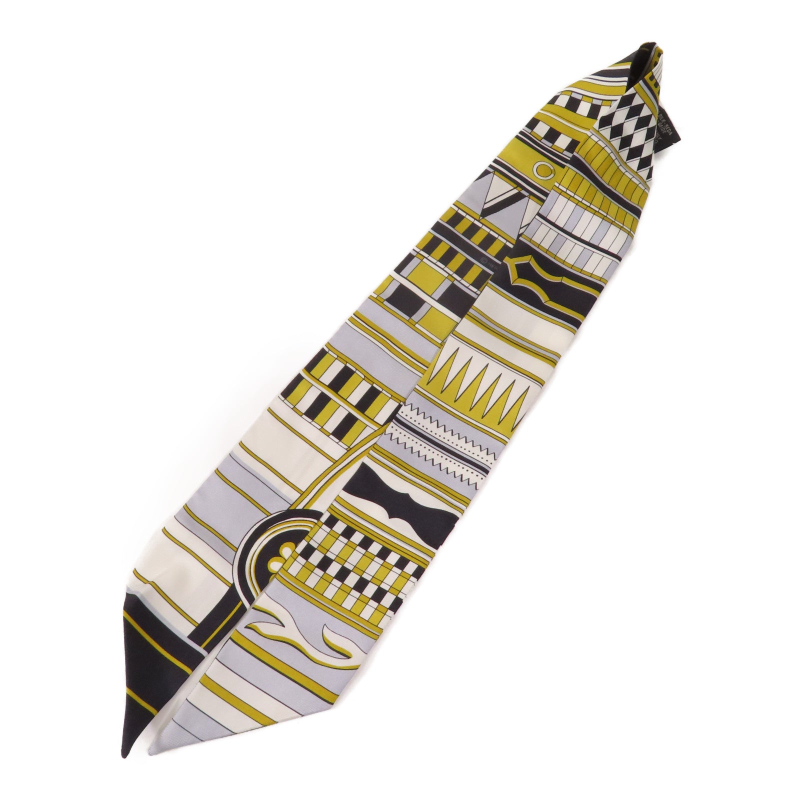 HERMES 絲質Twilly絲巾