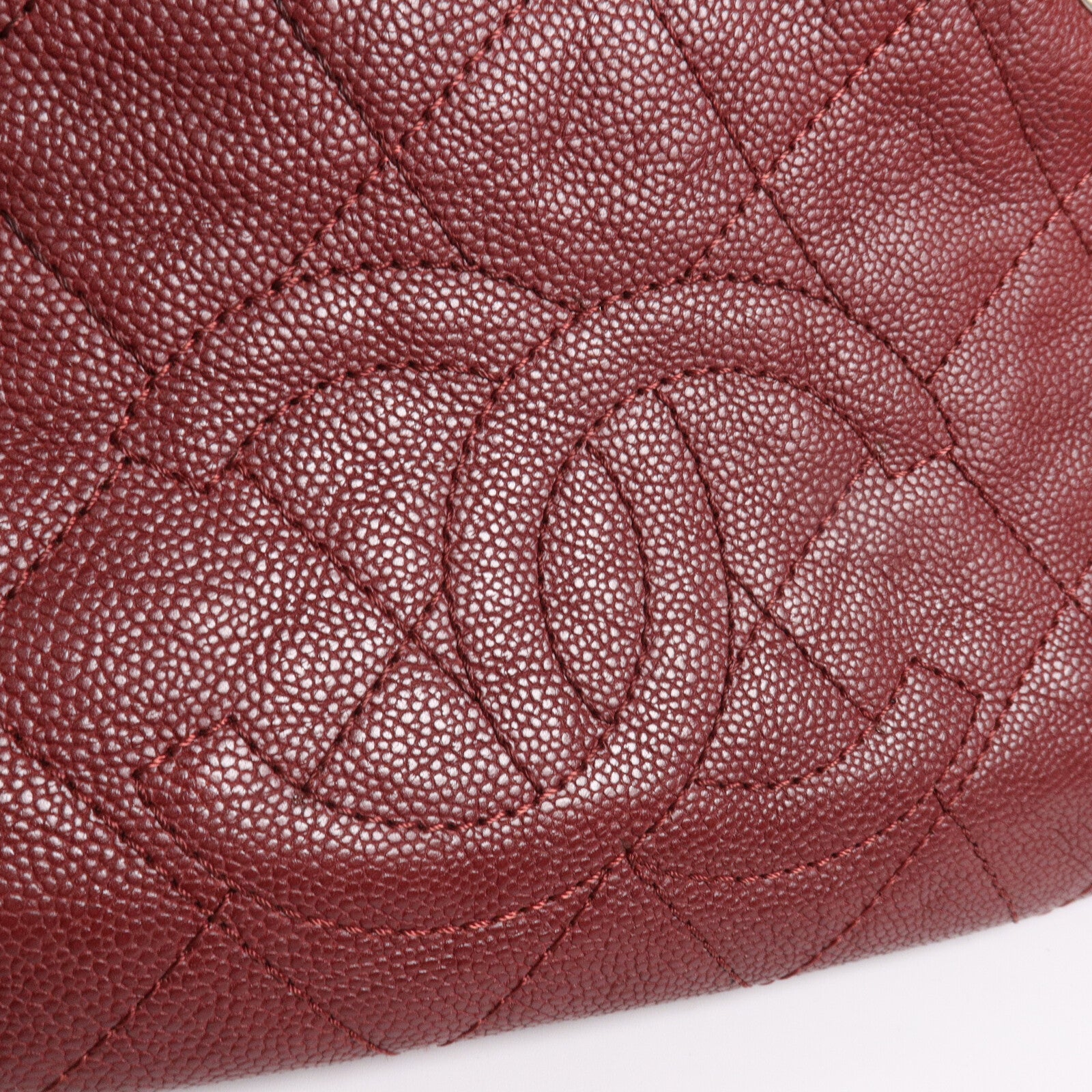 CHANEL 牛皮皮革2 Way Shoulder手挽肩背兩用袋