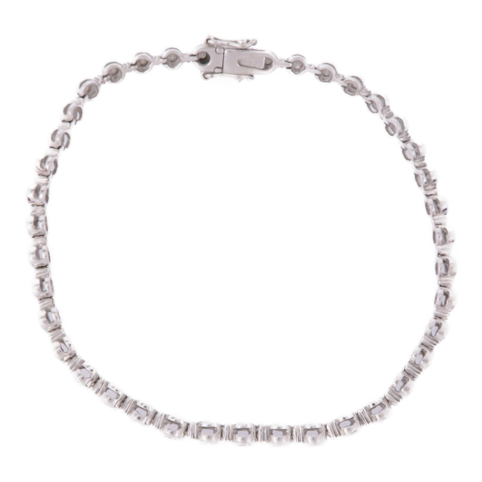 JEWELRY 【激減優惠】18K白金Diamond Bracelet鑽石手鏈