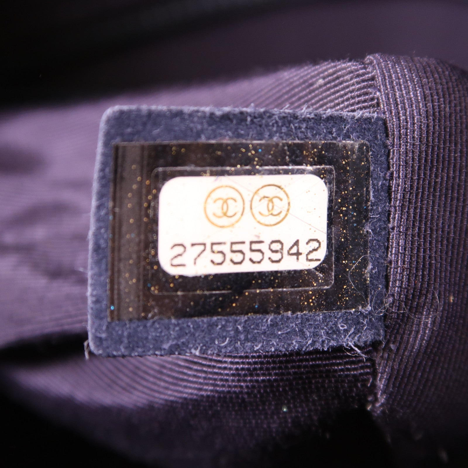 CHANEL 粗花呢/皮革Gabrielle Medium鏈帶肩背袋