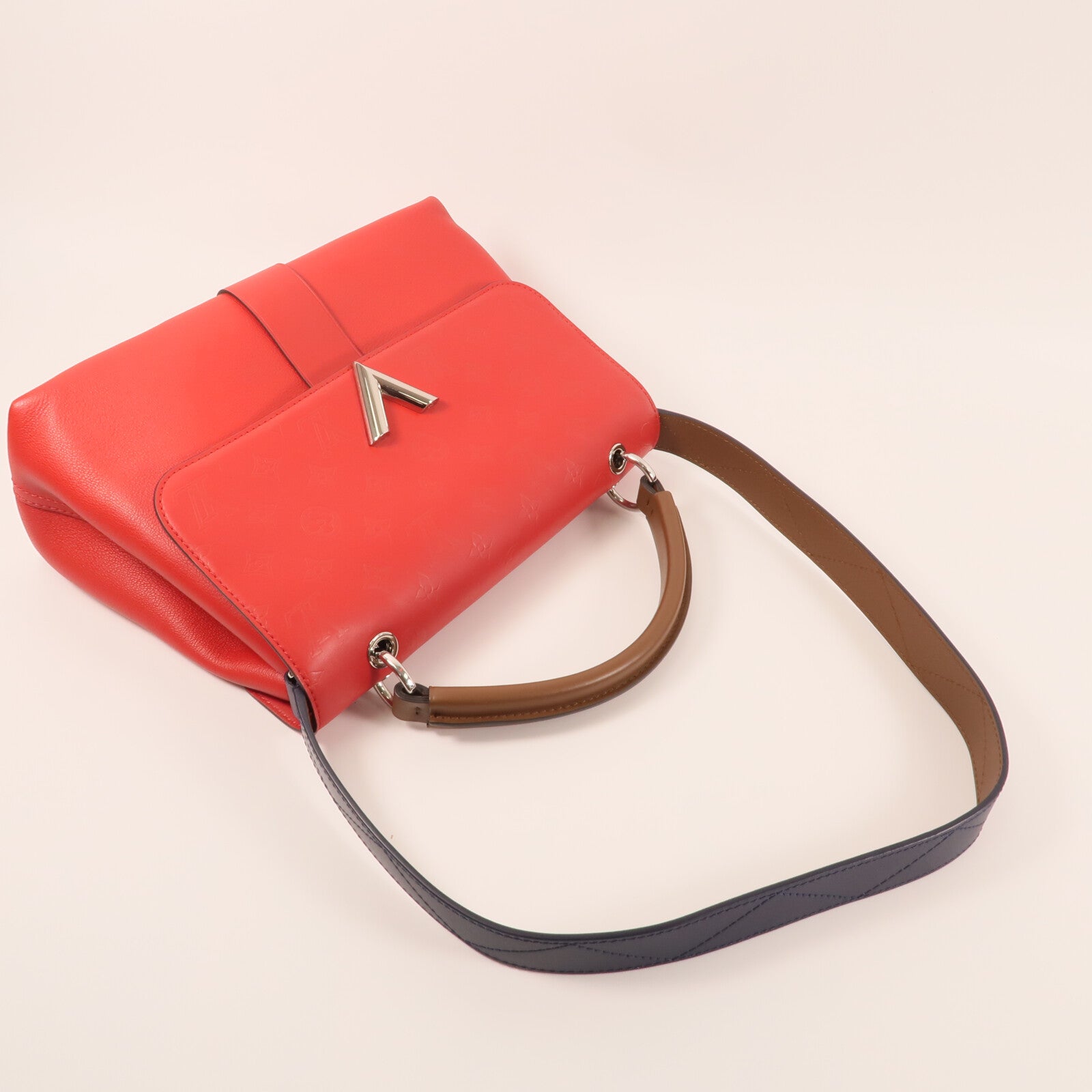 LOUIS VUITTON 【激減優惠】牛皮皮革Very One銀扣手挽肩背兩用袋