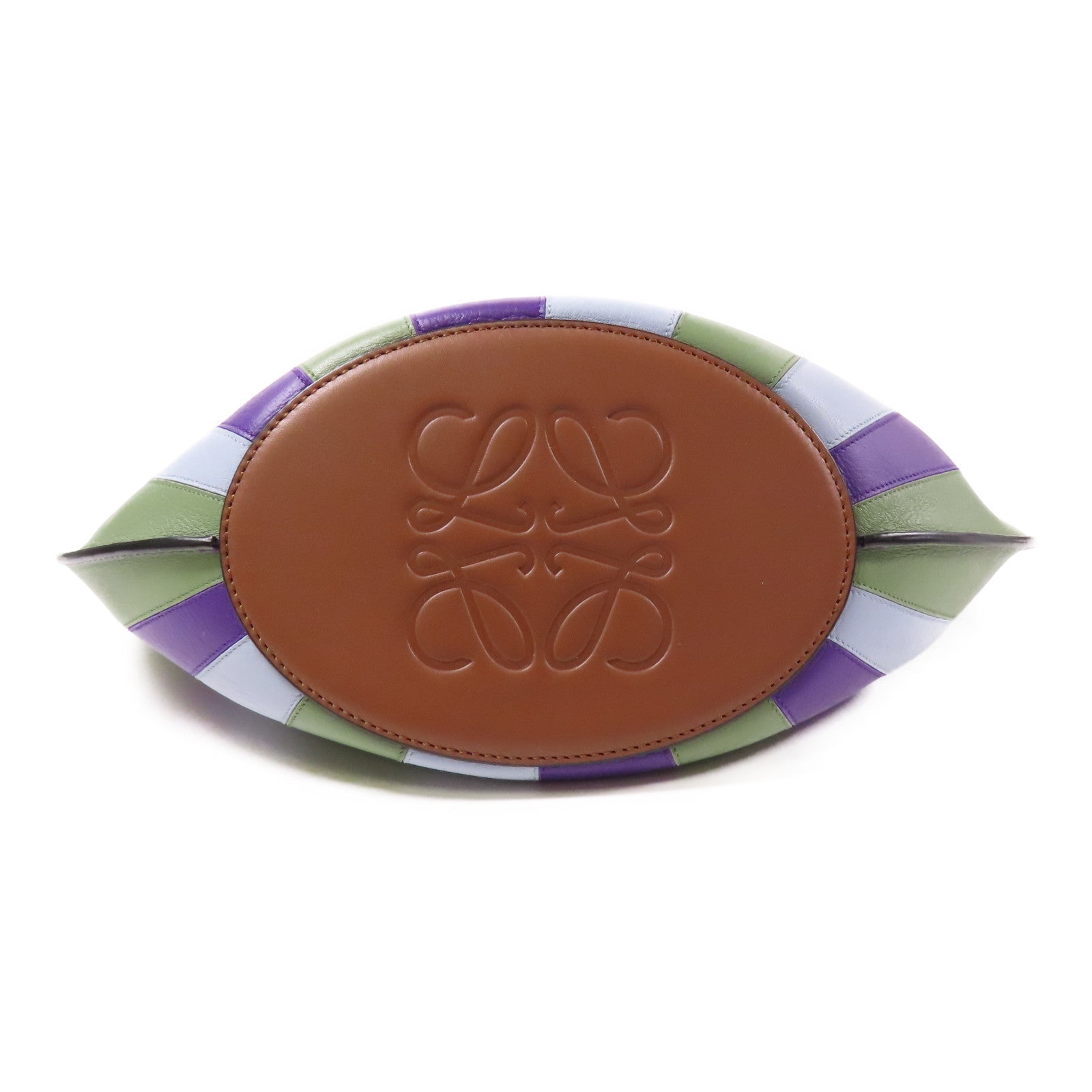 LOEWE 牛皮皮革Shell Tote肩背袋