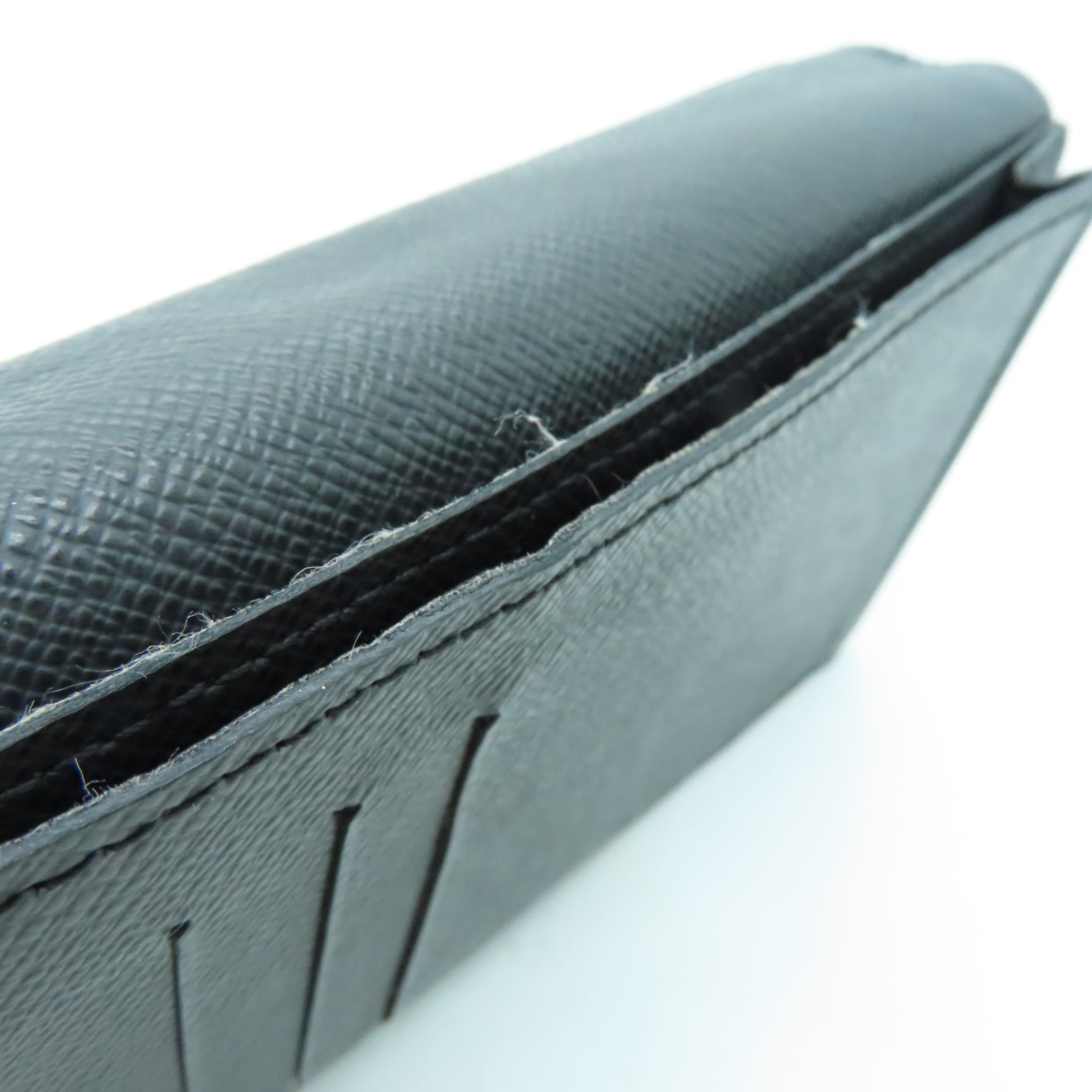LOUIS VUITTON Tiga Long Wallet long wallet black