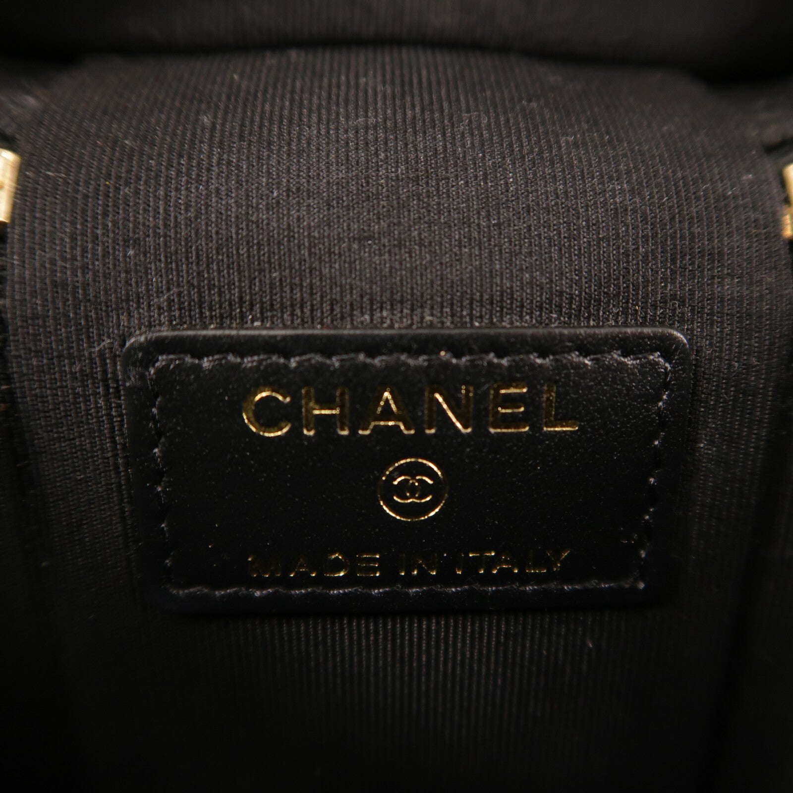 CHANEL 牛皮皮革Small Vanity With Chain鏈帶肩背袋