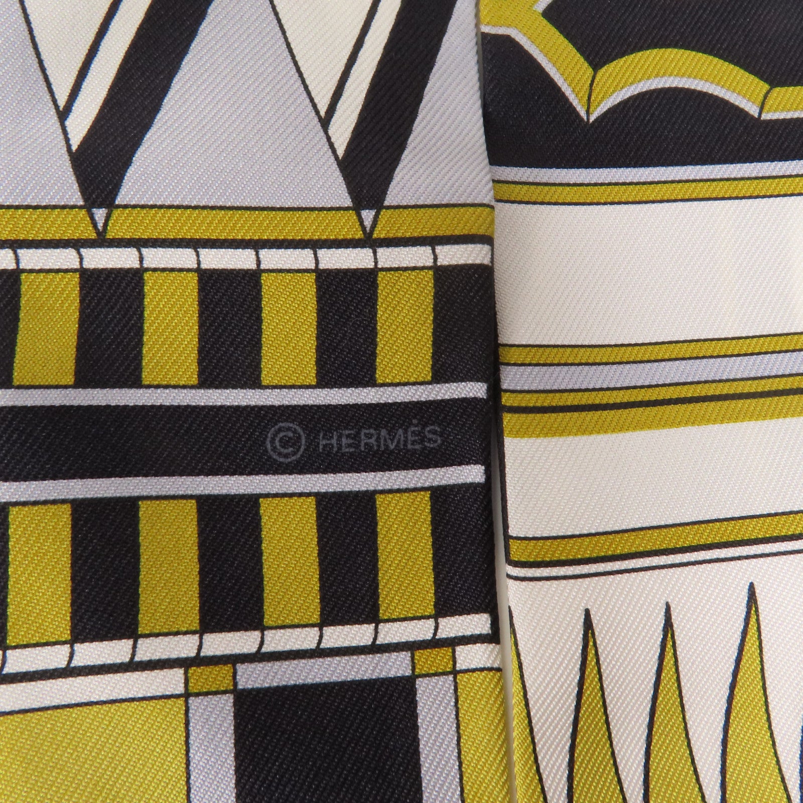 HERMES 絲質Twilly絲巾