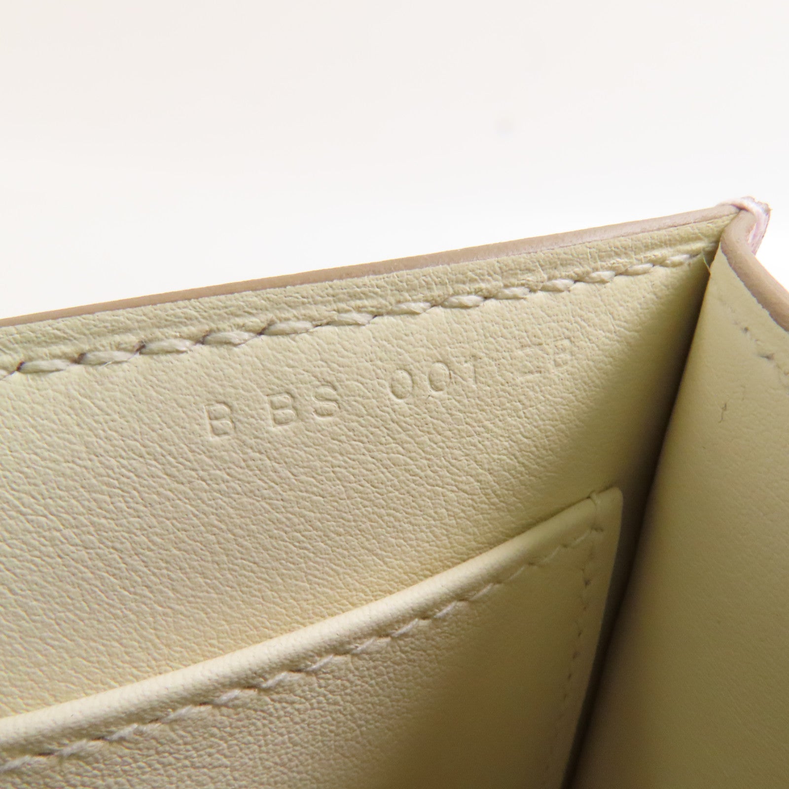 HERMES Chevre皮革Geta銀扣肩背袋Mauve Sylvestre