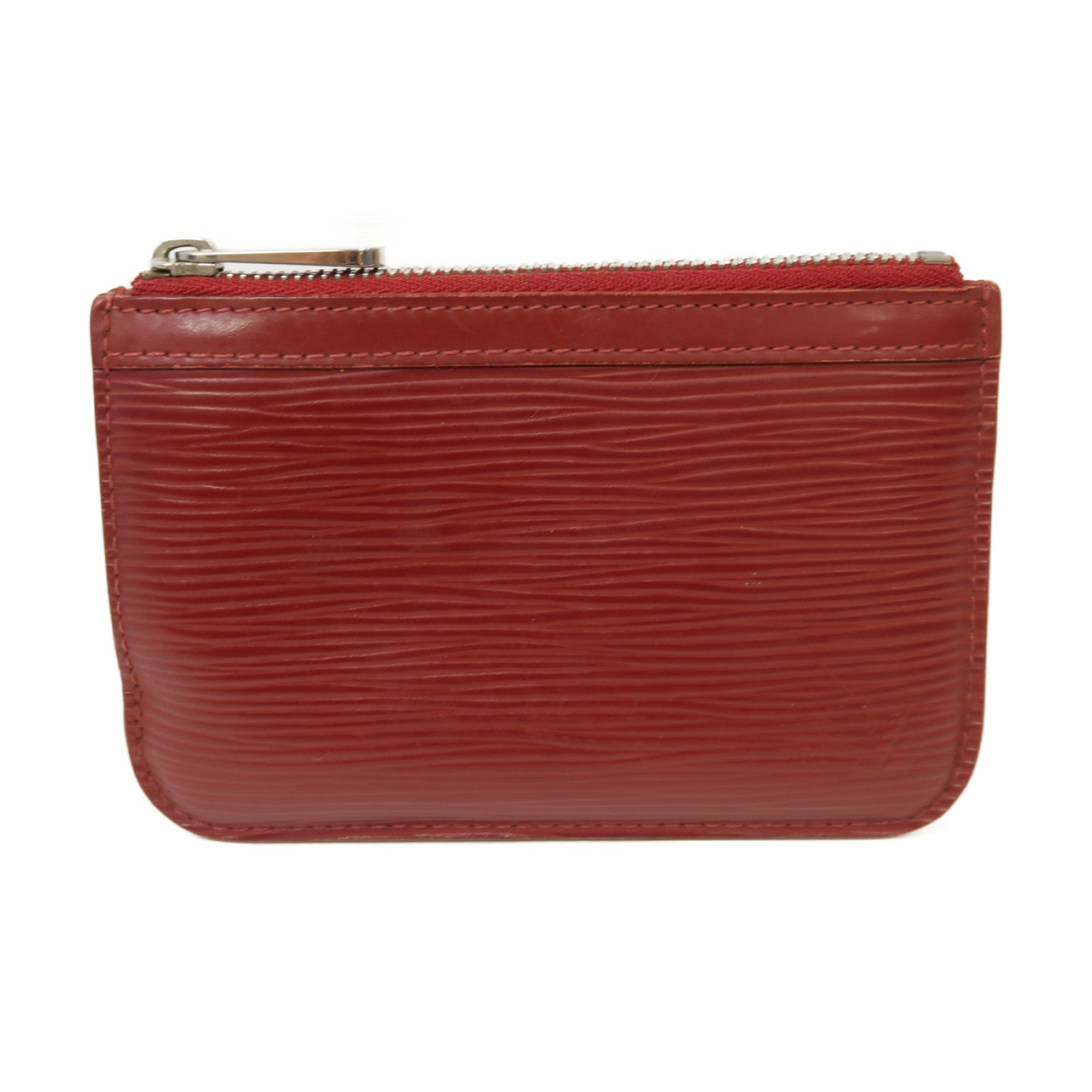 LOUIS VUITTON 【激減優惠】Epi Coin/Key Case銀扣零錢包/鎖匙包紅色