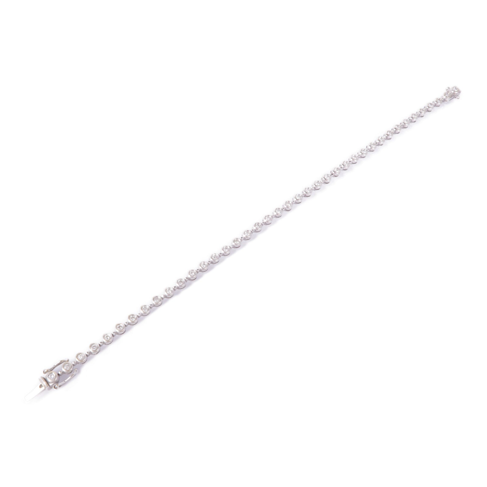 JEWELRY 【激減優惠】18K白金Diamond Bracelet鑽石手鏈