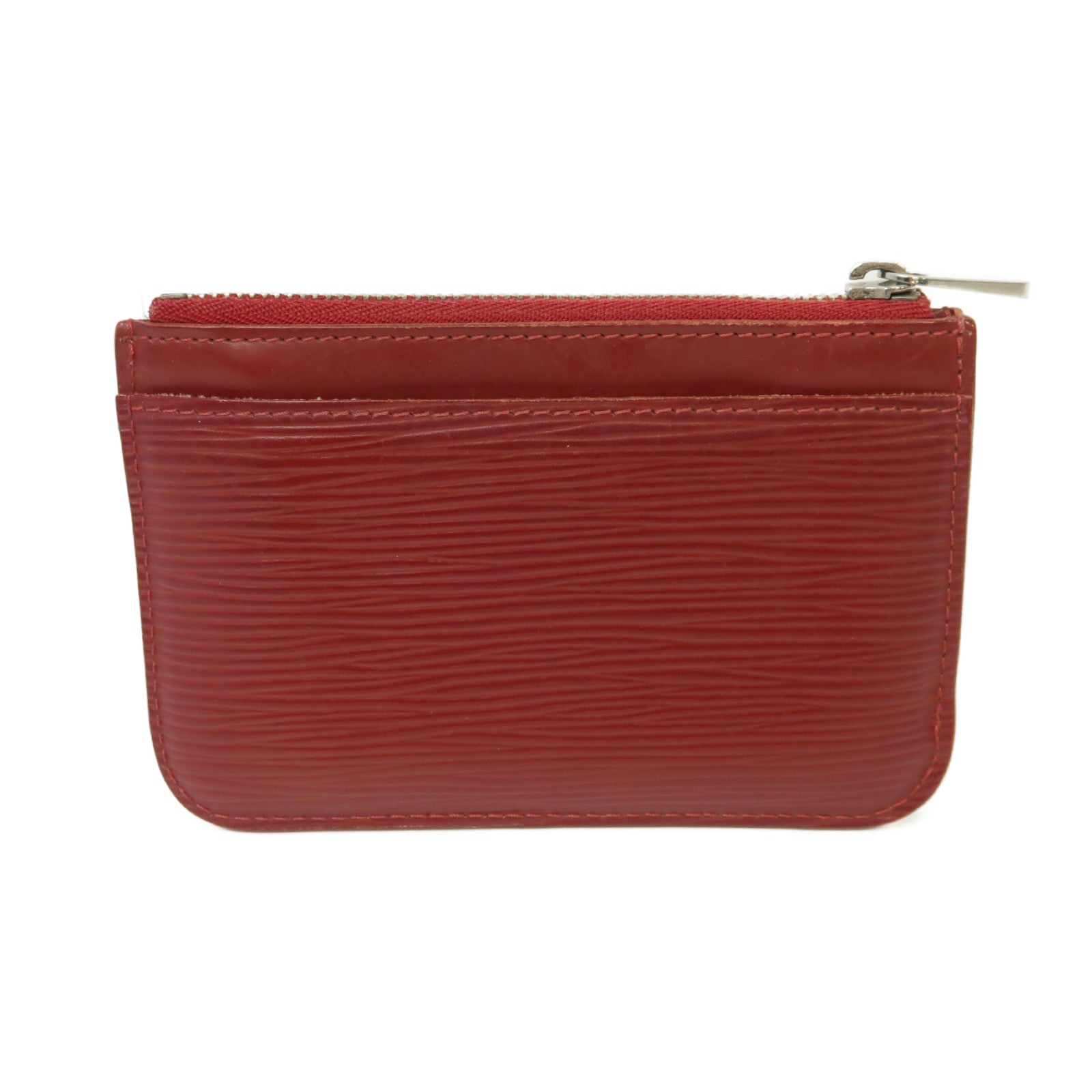 LOUIS VUITTON 【激減優惠】Epi Coin/Key Case銀扣零錢包/鎖匙包紅色