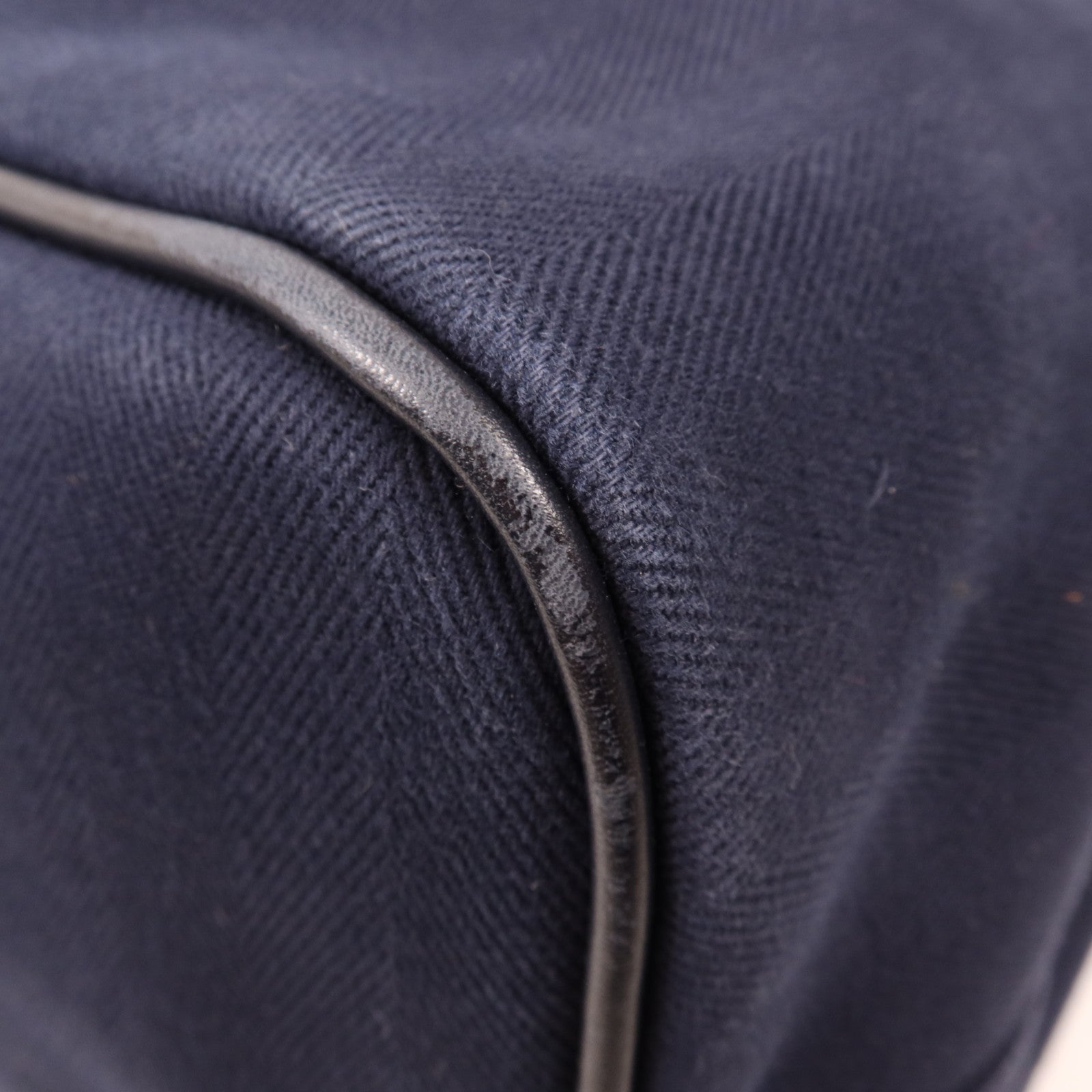 HERMES 帆布Valparaiso MM銀扣手挽袋