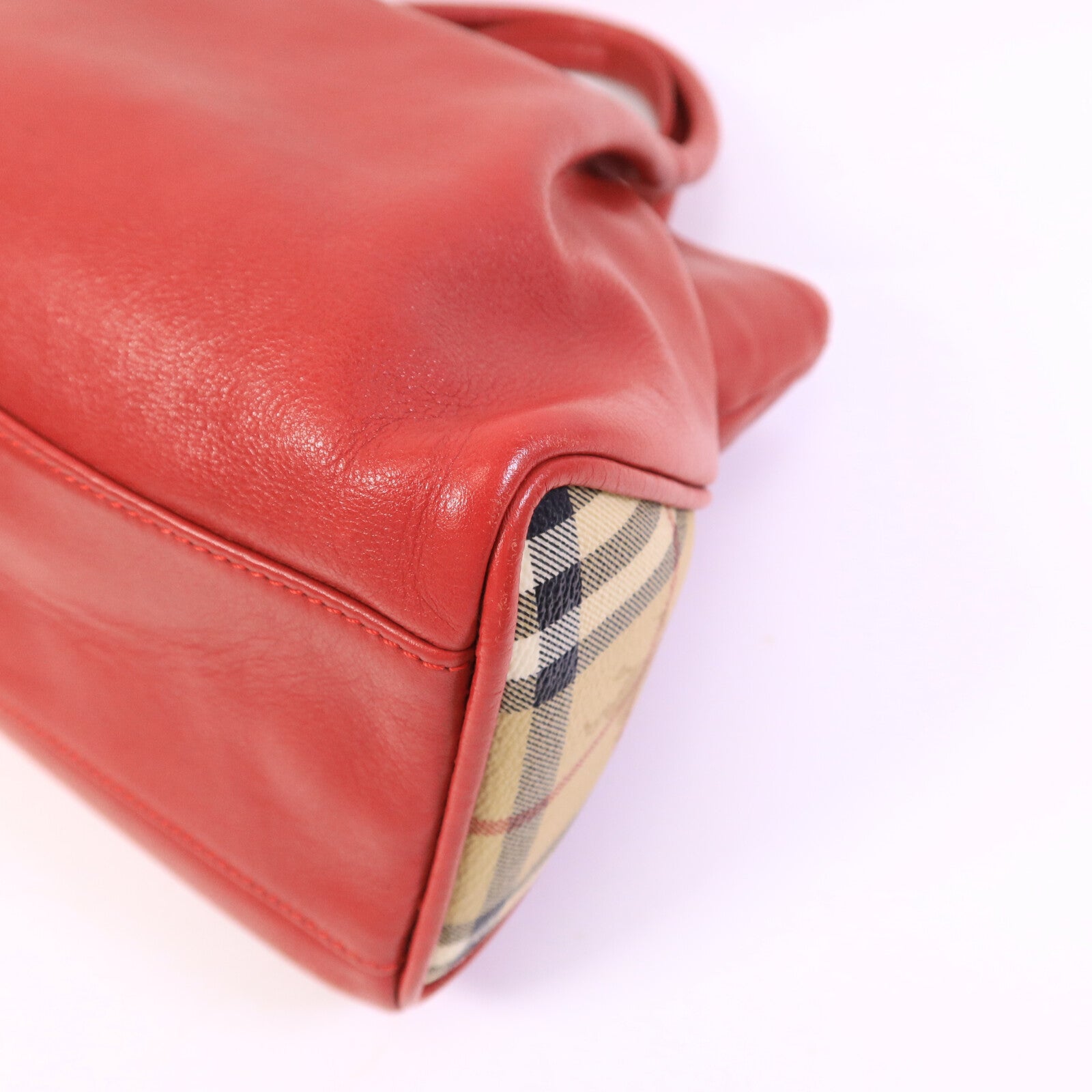 BURBERRY 牛皮皮革Hand Bag手挽袋