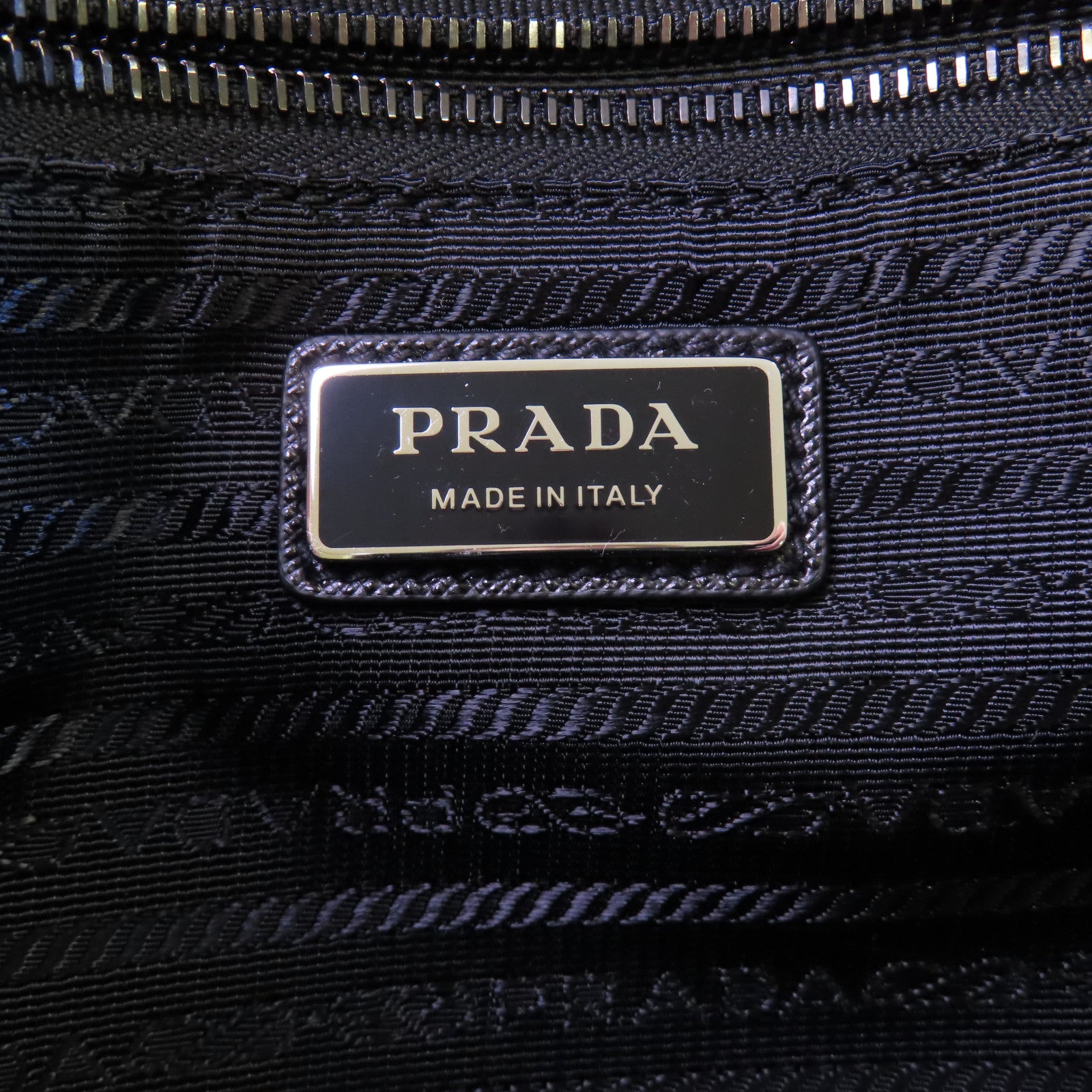PRADA 尼龍Waist Bag銀扣腰包