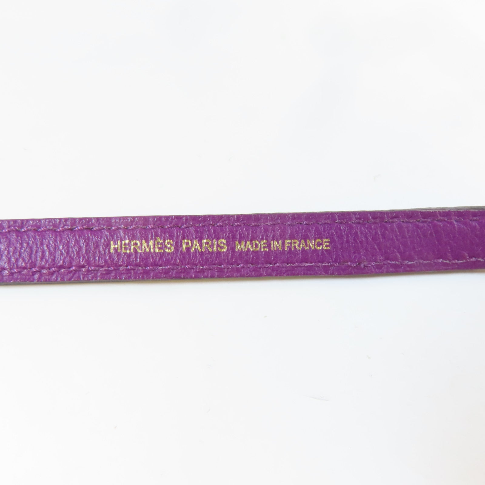 HERMES Evercolor皮革Bolide Mini金扣海葵手挽肩背兩用袋Anemone紫色