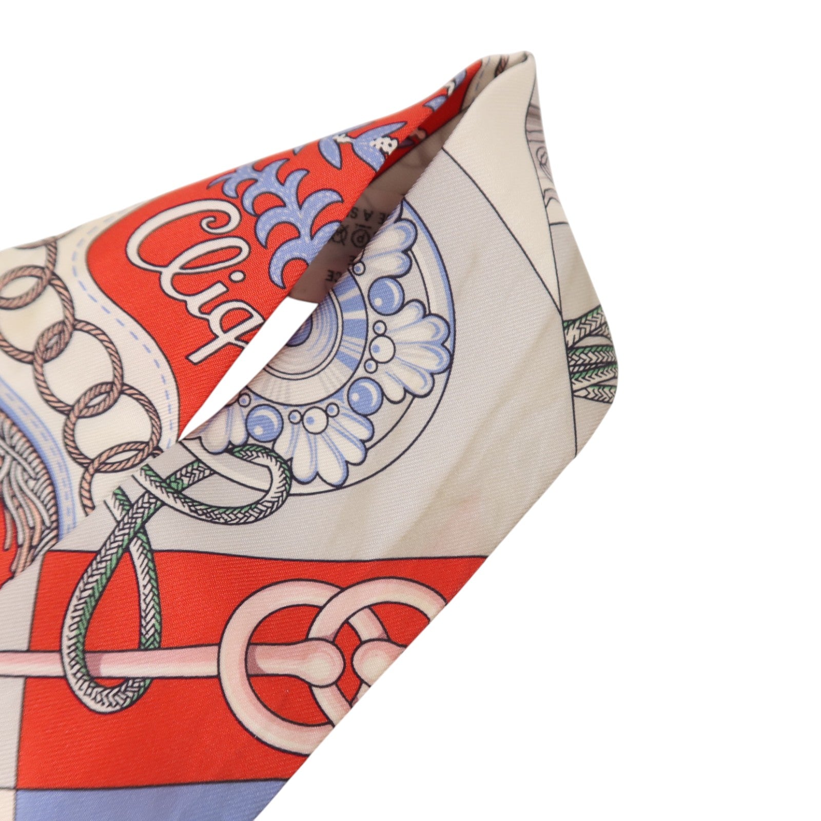 HERMES 絲質Twilly絲巾