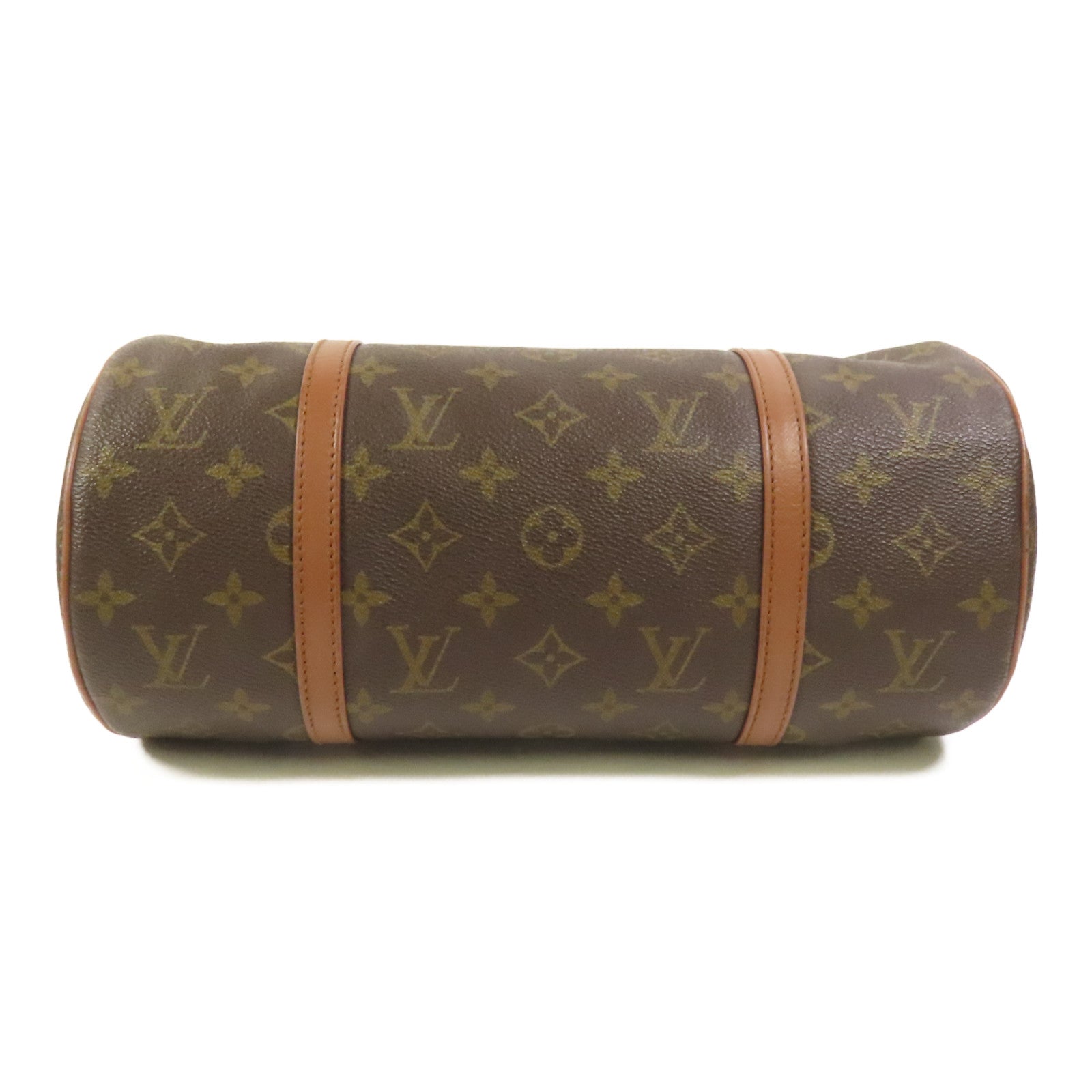LOUIS VUITTON Monogram Papillon GM金扣手挽袋