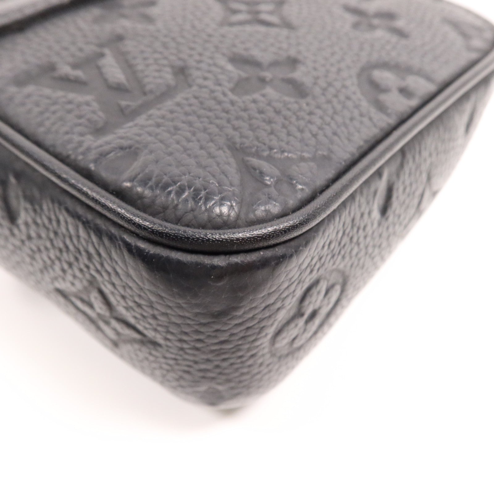 LOUIS VUITTON Monogram Taurillon Pico S-Lock手挽肩背兩用袋