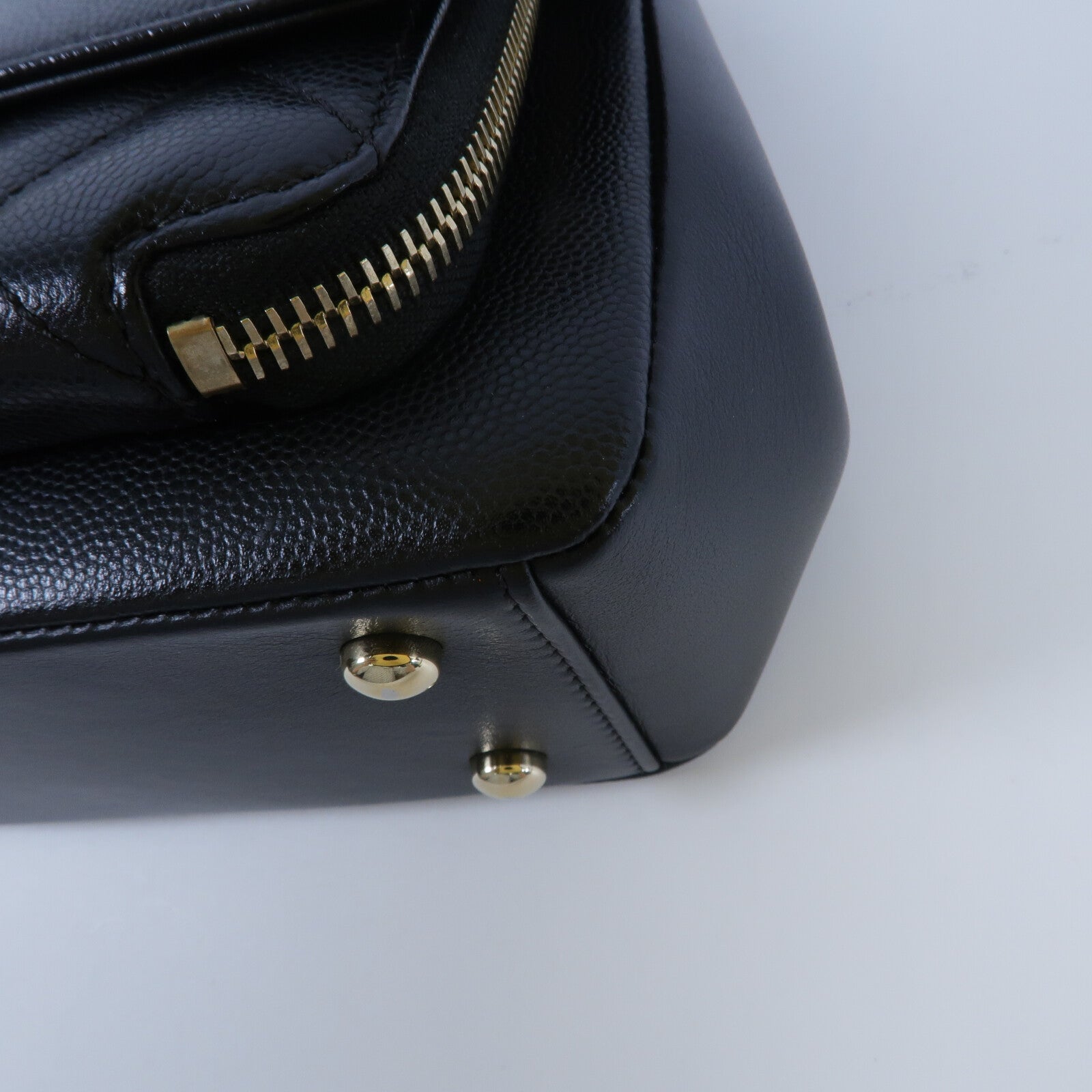 CHANEL 牛皮皮革Business Affinity Small鏈帶手挽肩背兩用袋